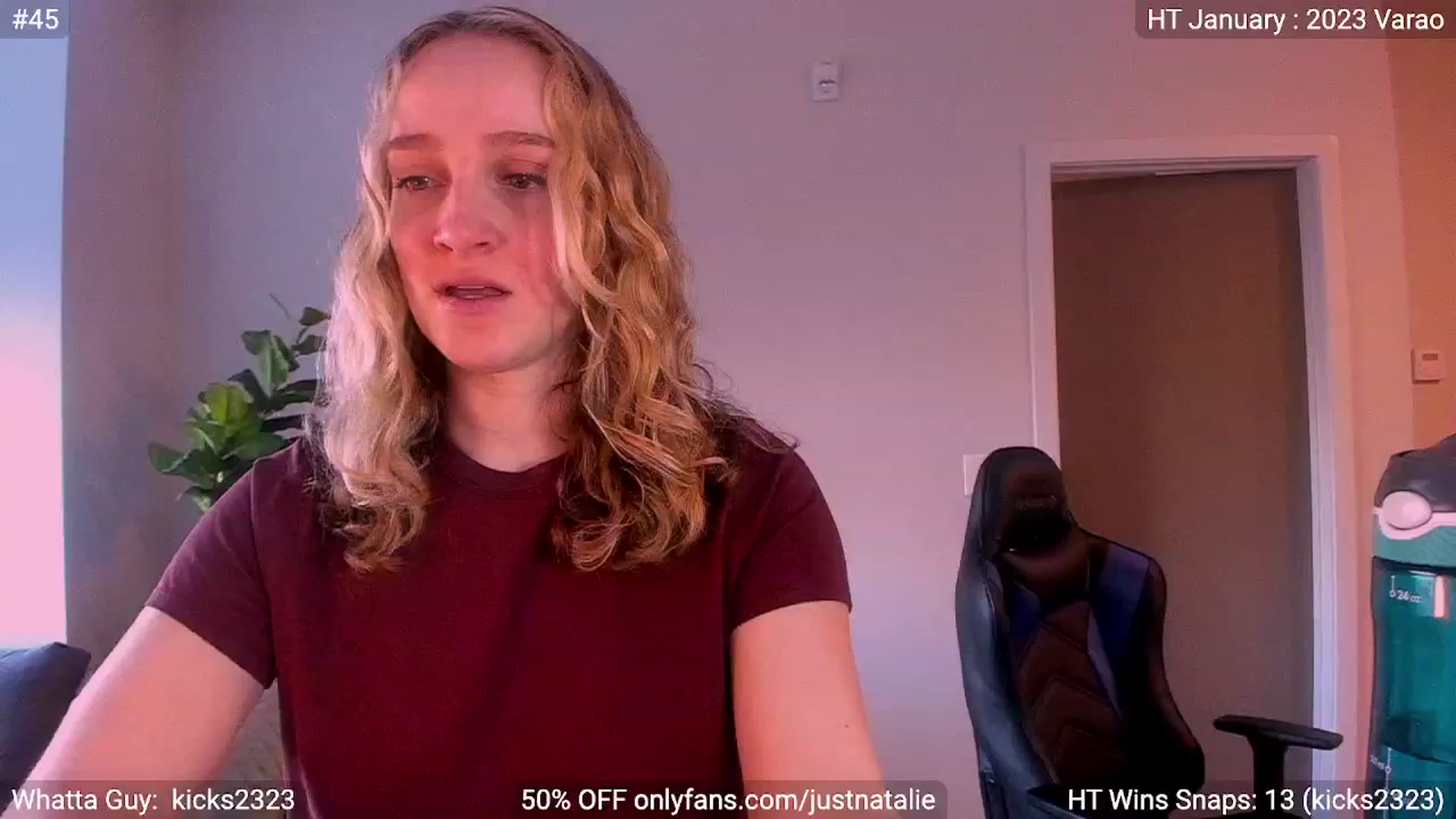 Gallery image thumbnail from JustNatalie's myfreecams stream on, 01/06/2023, 17:56 image 8 of 20