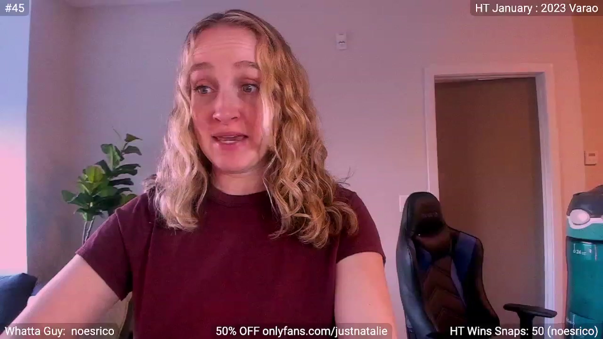 Gallery image thumbnail from JustNatalie's myfreecams stream on, 01/06/2023, 17:56 image 10 of 20