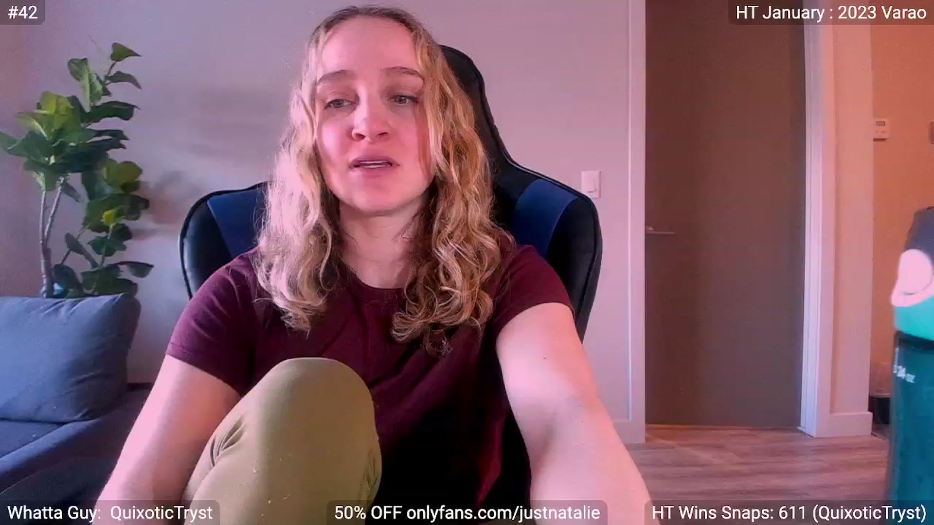 Gallery image thumbnail from JustNatalie's myfreecams stream on, 01/06/2023, 18:56 image 6 of 20