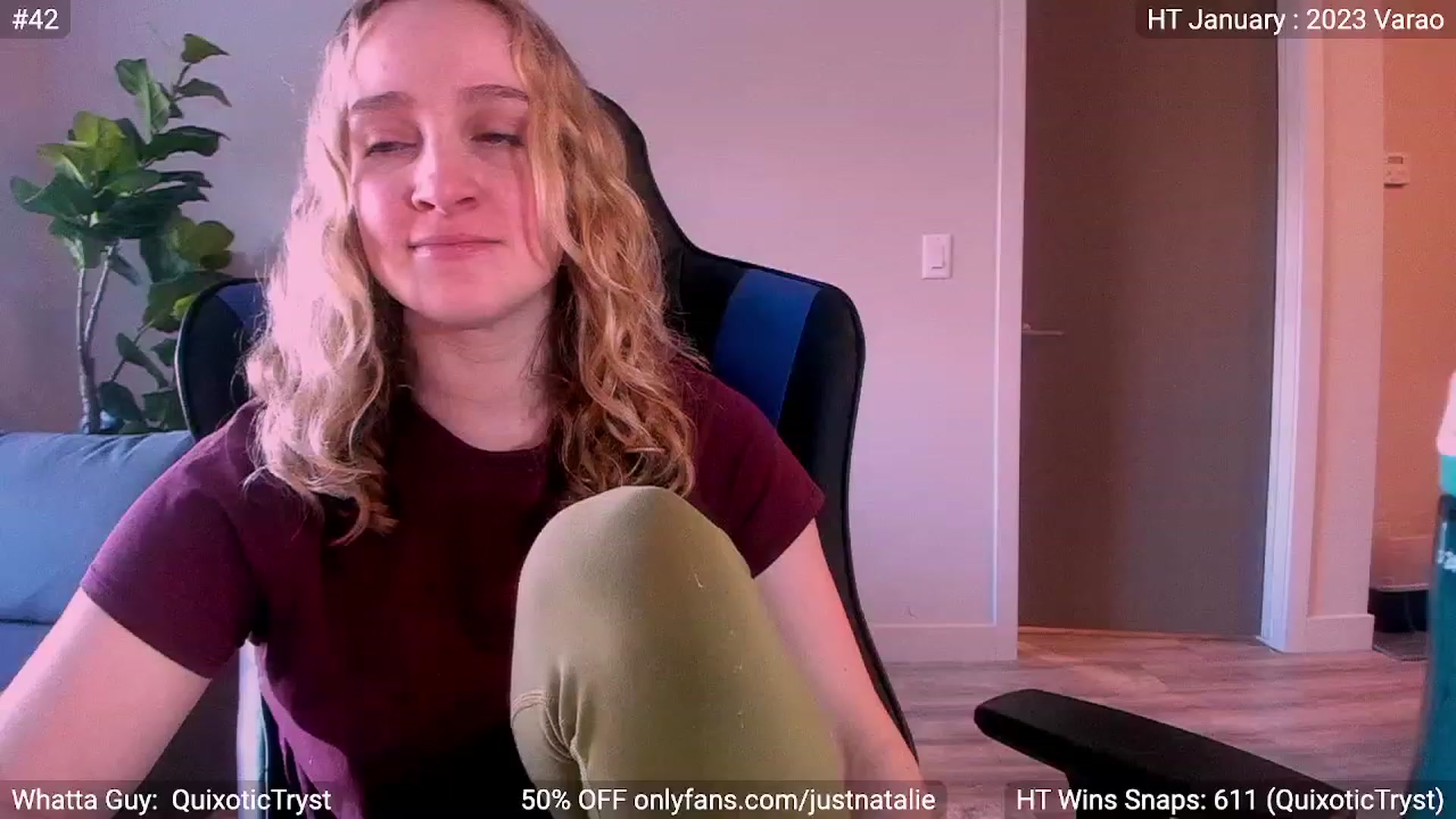 Gallery image thumbnail from JustNatalie's myfreecams stream on, 01/06/2023, 18:56 image 8 of 20