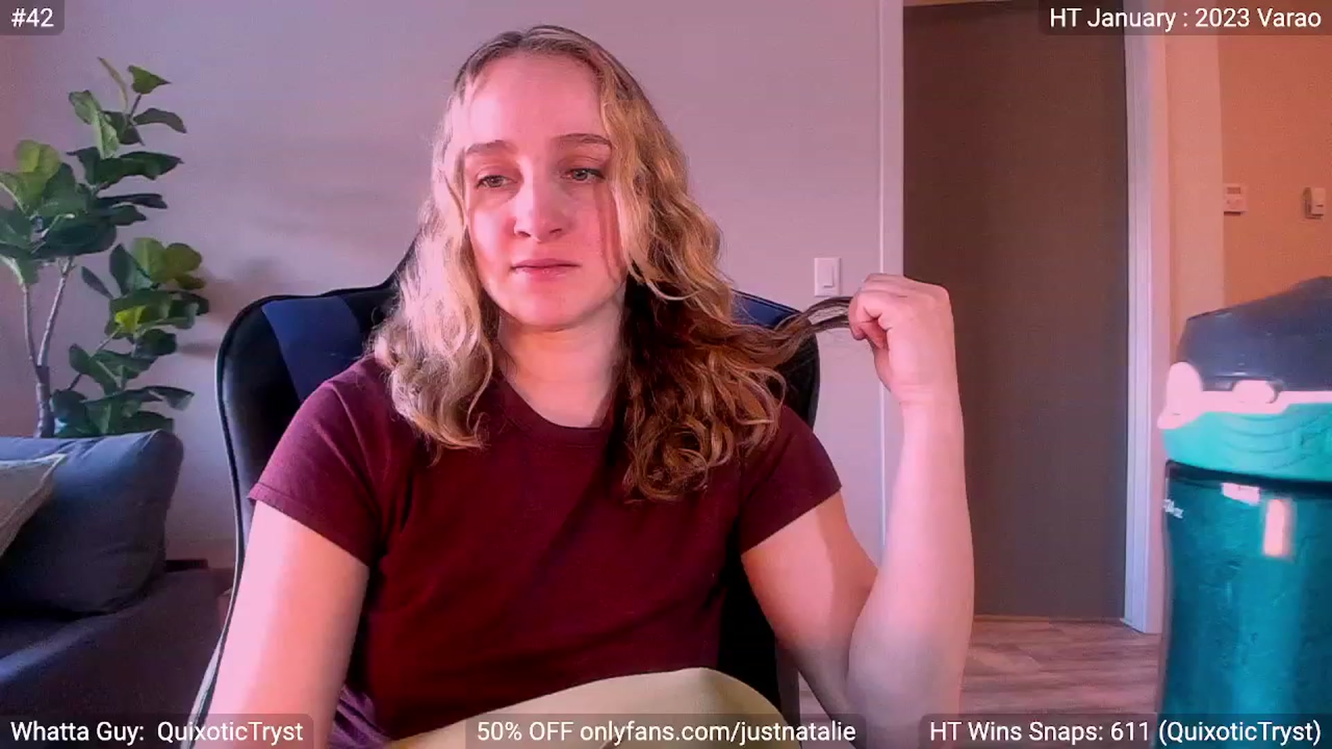 Gallery image thumbnail from JustNatalie's myfreecams stream on, 01/06/2023, 18:56 image 11 of 20