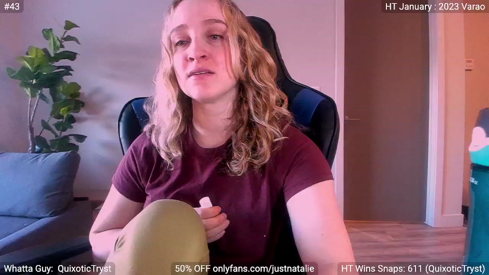 Gallery image thumbnail from JustNatalie's myfreecams stream on, 01/06/2023, 18:56 image 4 of 20