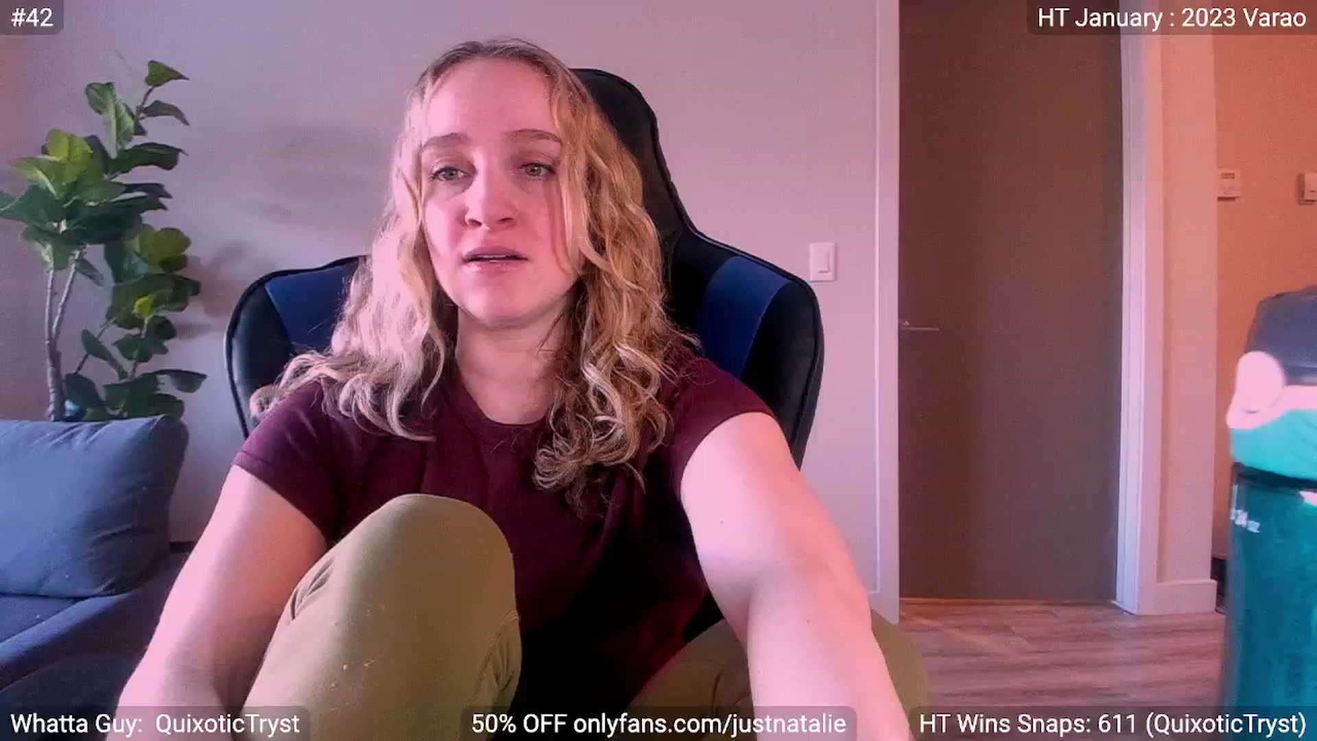 Gallery image thumbnail from JustNatalie's myfreecams stream on, 01/06/2023, 18:56 image 7 of 20