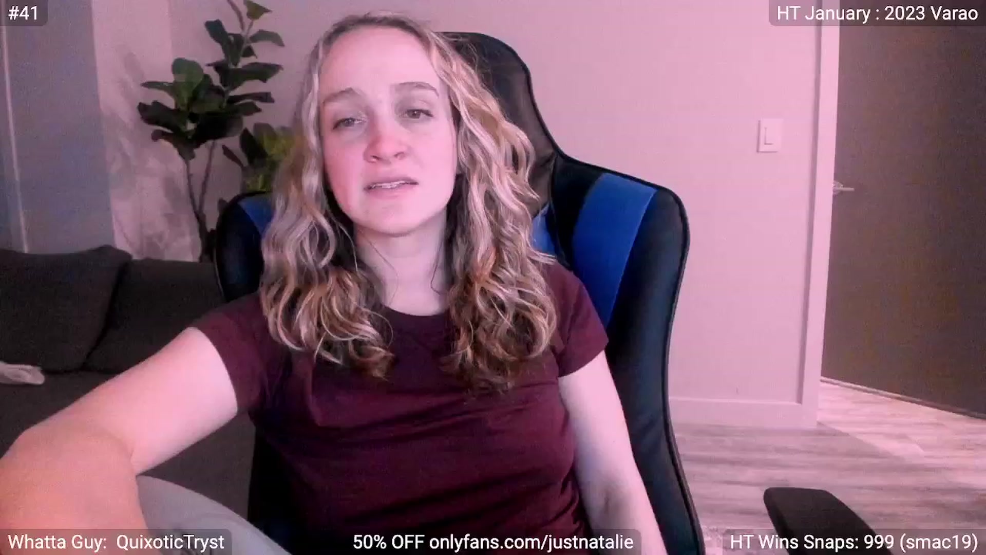 Gallery image thumbnail from JustNatalie's myfreecams stream on, 01/07/2023, 24:31 image 8 of 20
