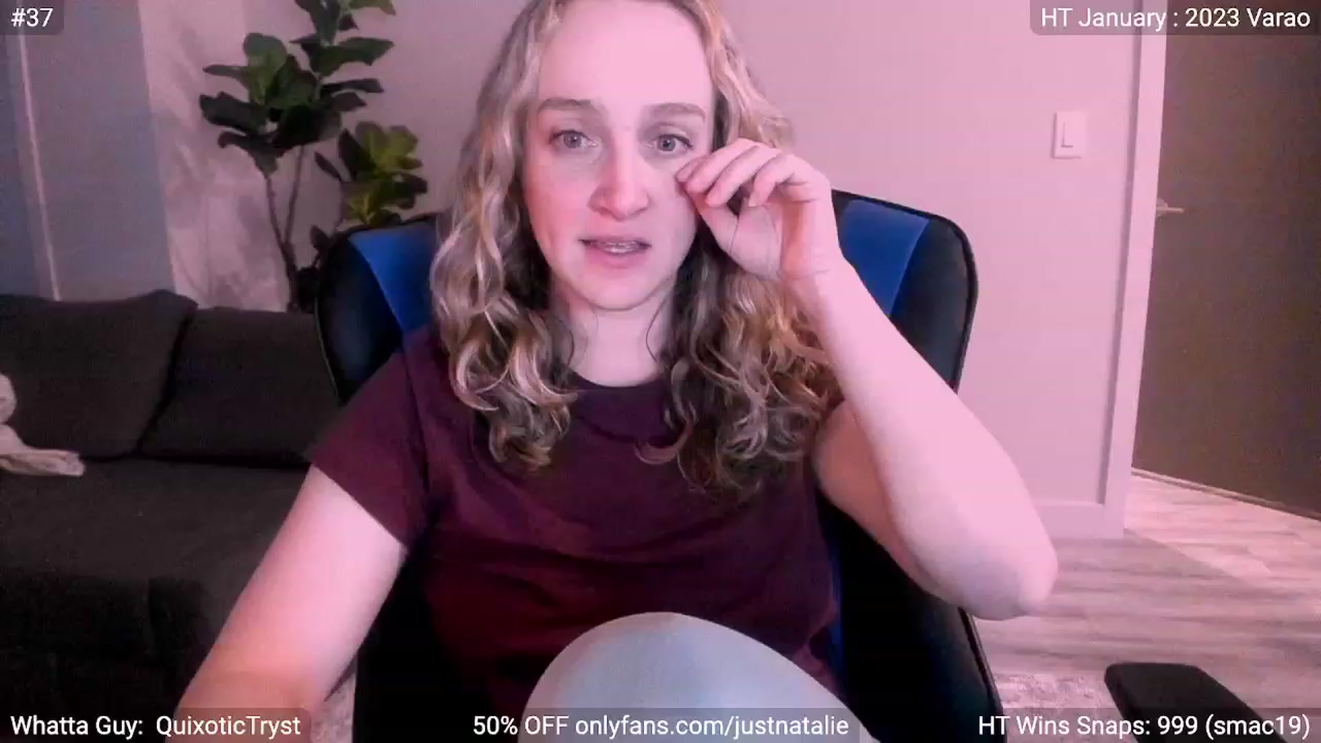 Gallery image thumbnail from JustNatalie's myfreecams stream on, 01/07/2023, 24:31 image 20 of 20