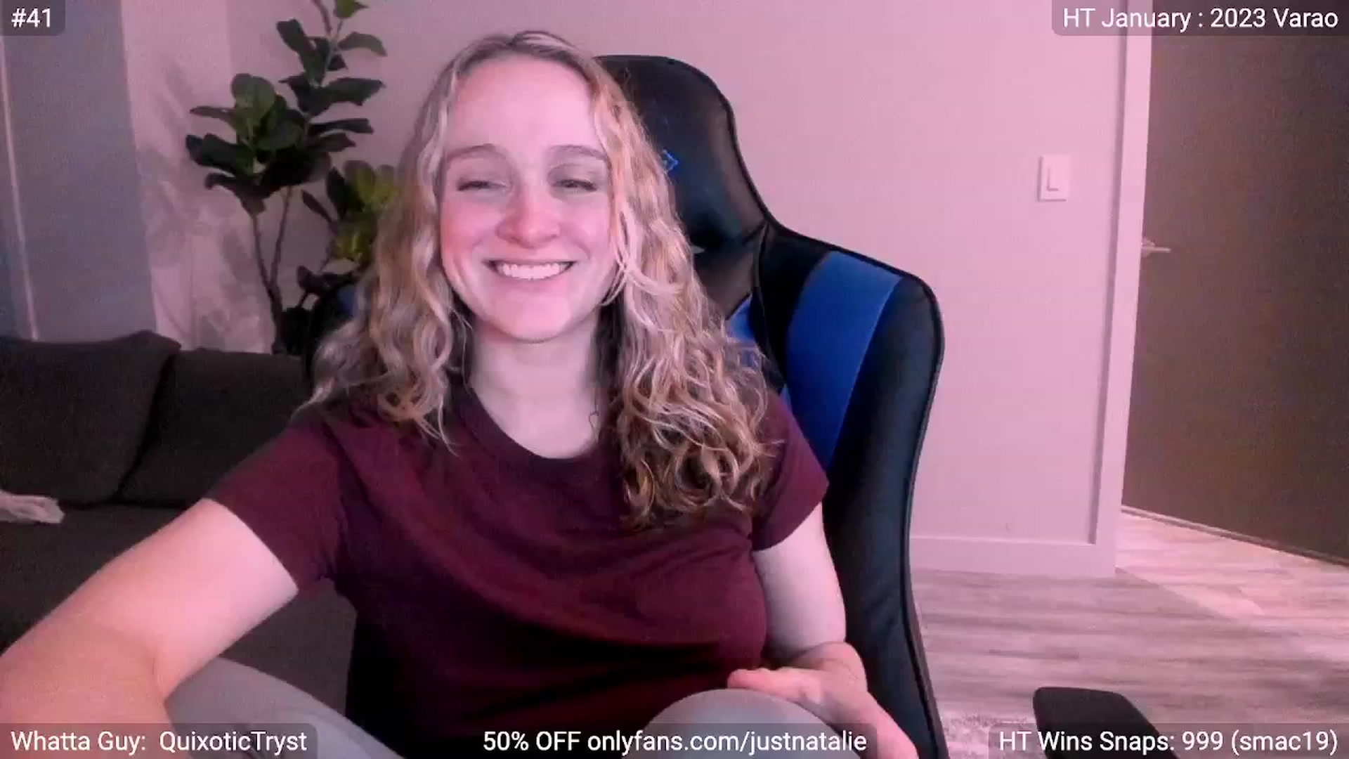 Gallery image thumbnail from JustNatalie's myfreecams stream on, 01/07/2023, 24:31 image 3 of 20