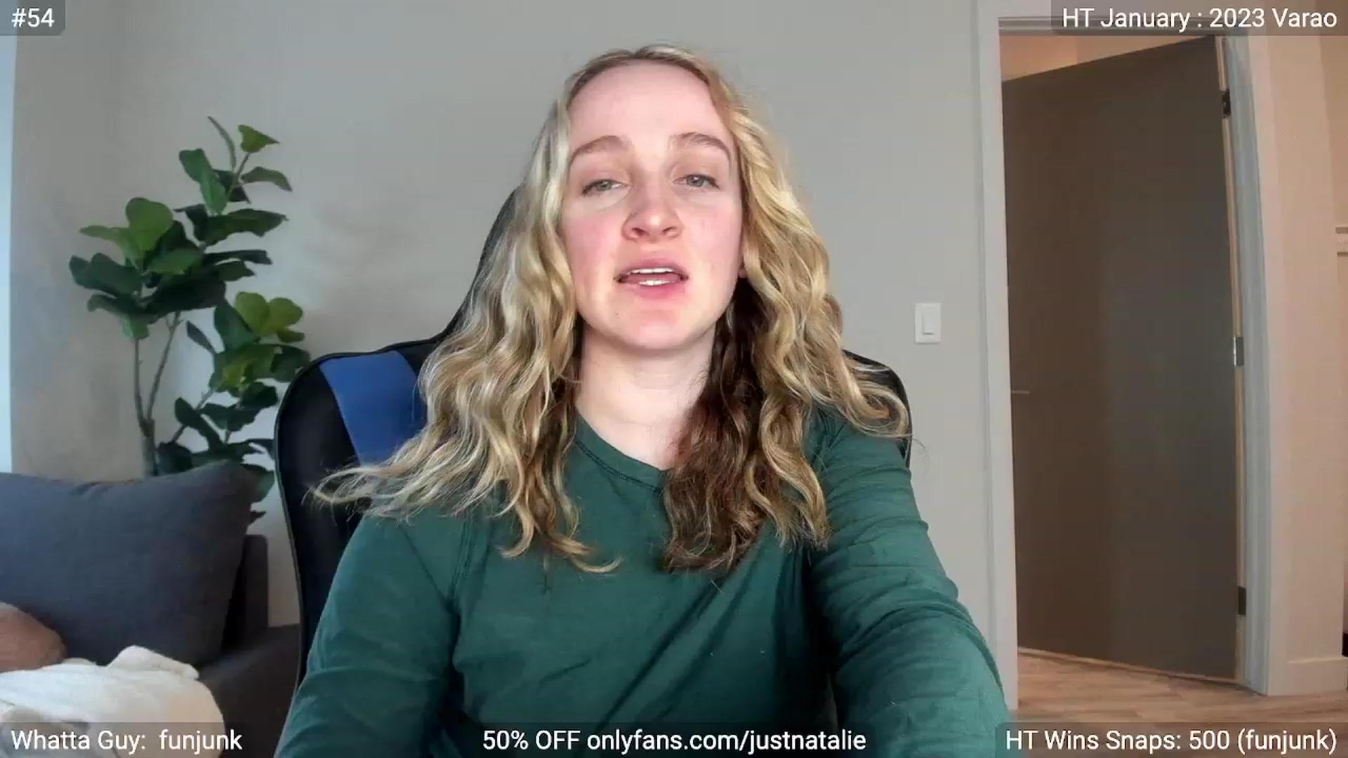 Gallery image thumbnail from JustNatalie's myfreecams stream on, 01/07/2023, 22:19 image 18 of 20