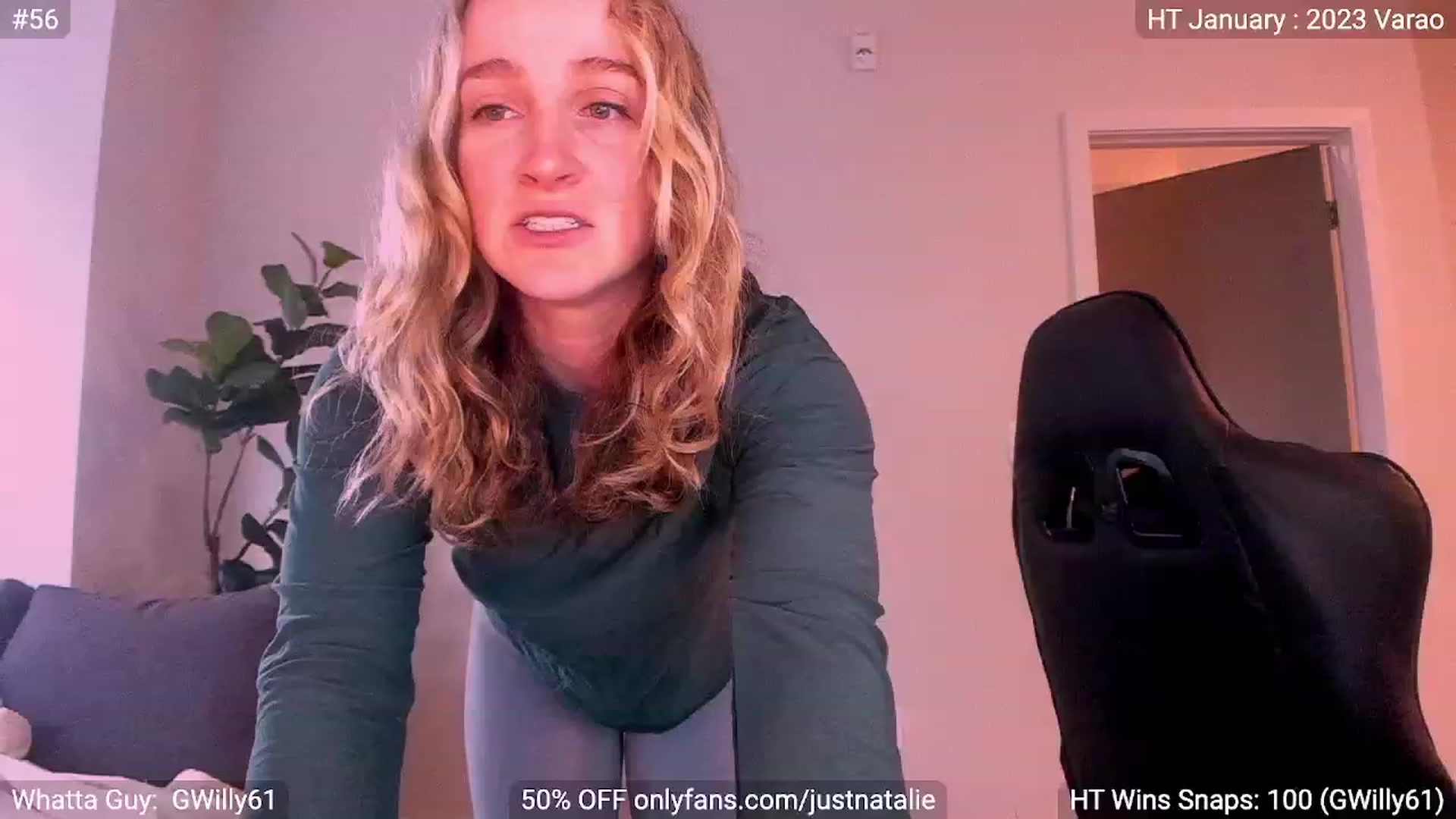Gallery image thumbnail from JustNatalie's myfreecams stream on, 01/07/2023, 22:19 image 3 of 20