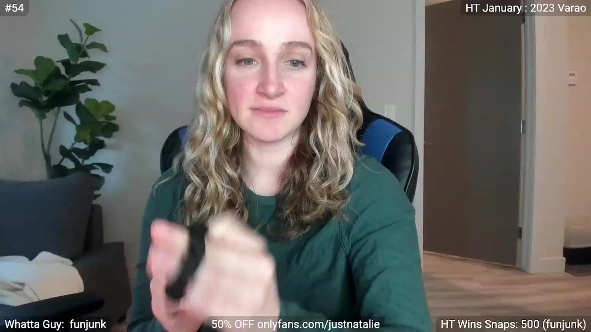 Gallery image thumbnail from JustNatalie's myfreecams stream on, 01/07/2023, 23:02 image 12 of 20