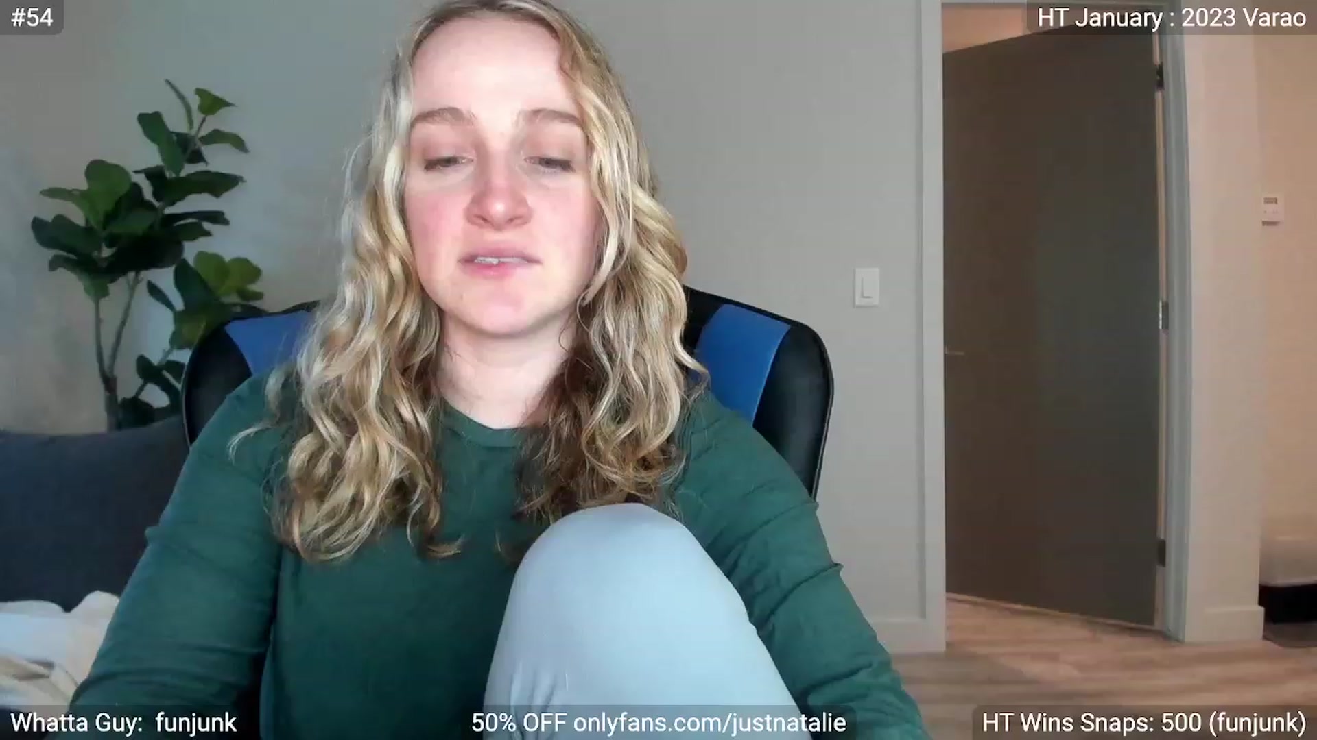 Gallery image thumbnail from JustNatalie's myfreecams stream on, 01/07/2023, 23:02 image 14 of 20