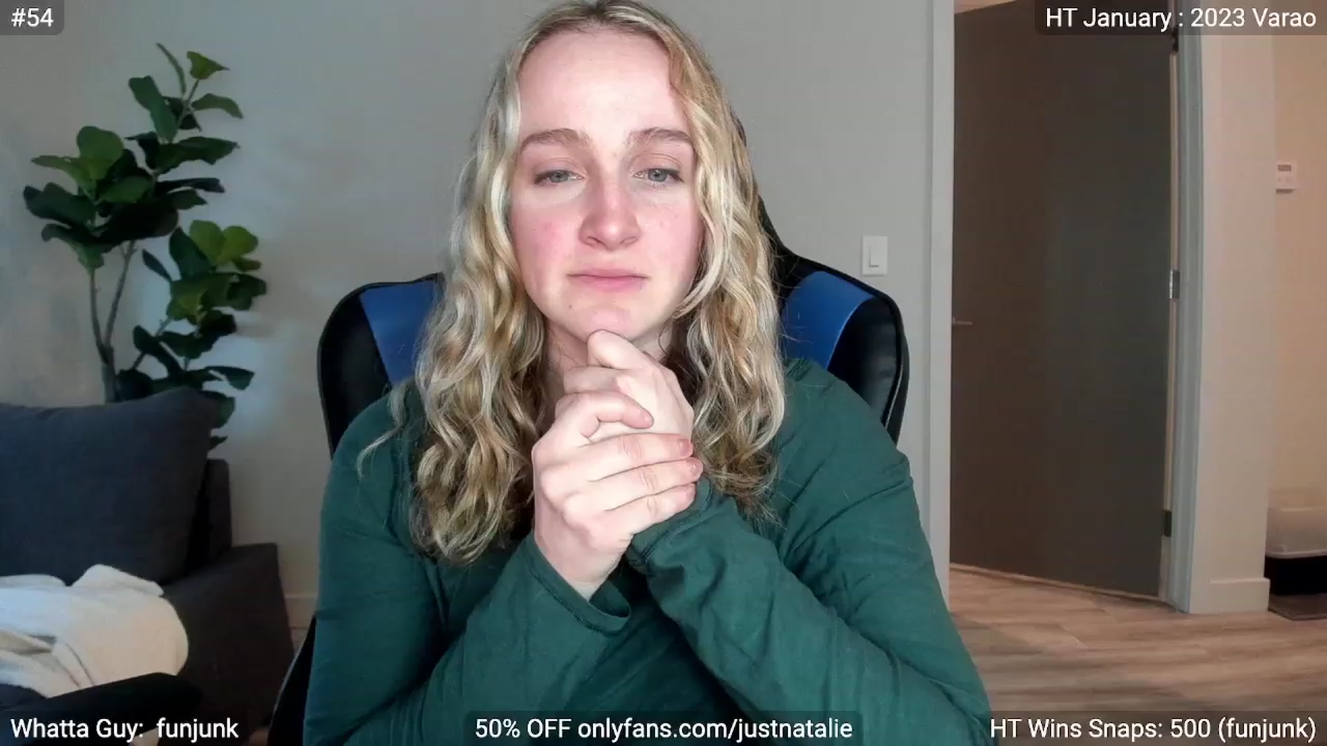 Gallery image thumbnail from JustNatalie's myfreecams stream on, 01/07/2023, 23:02 image 11 of 20