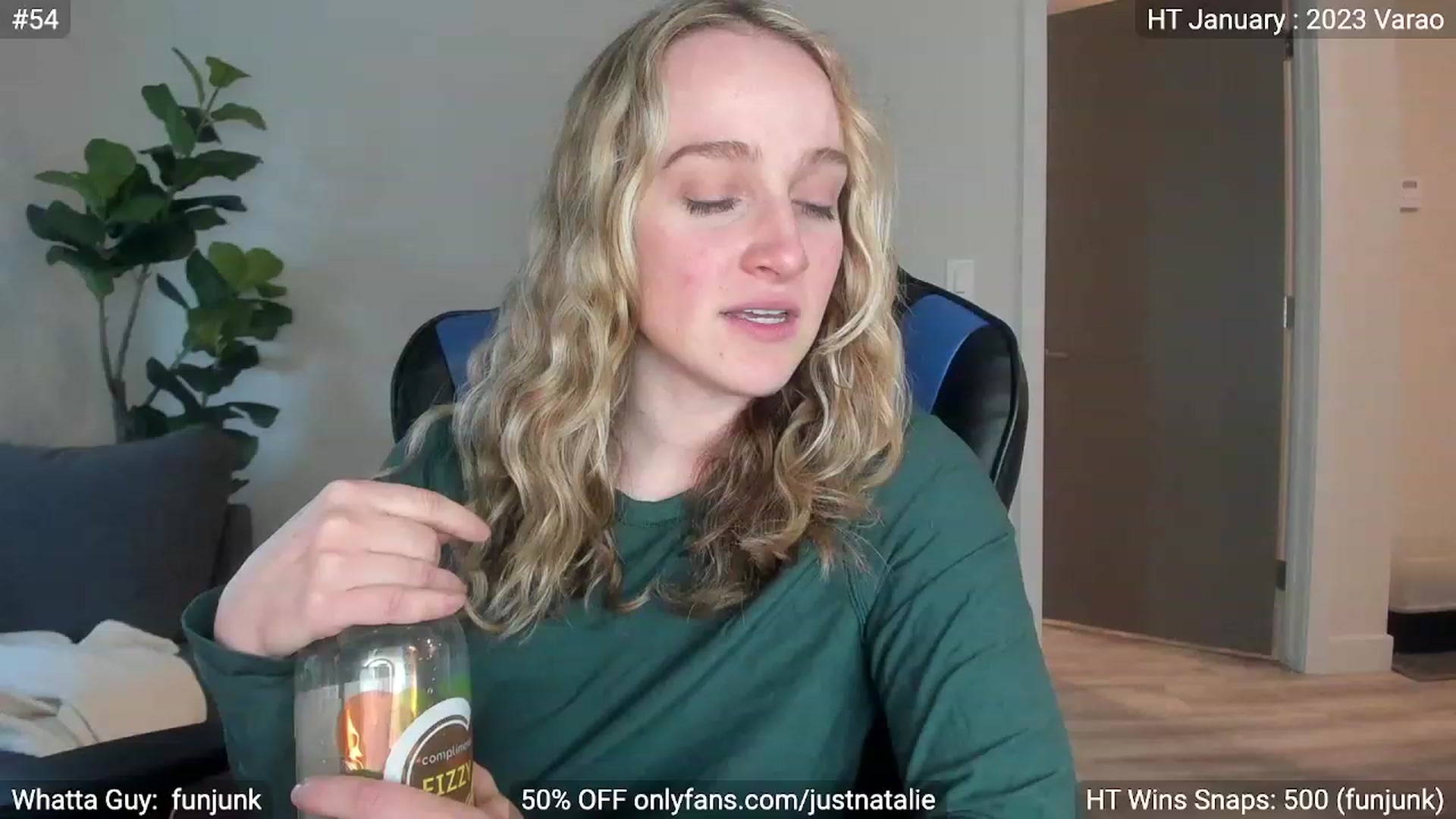 Gallery image thumbnail from JustNatalie's myfreecams stream on, 01/07/2023, 23:02 image 9 of 20