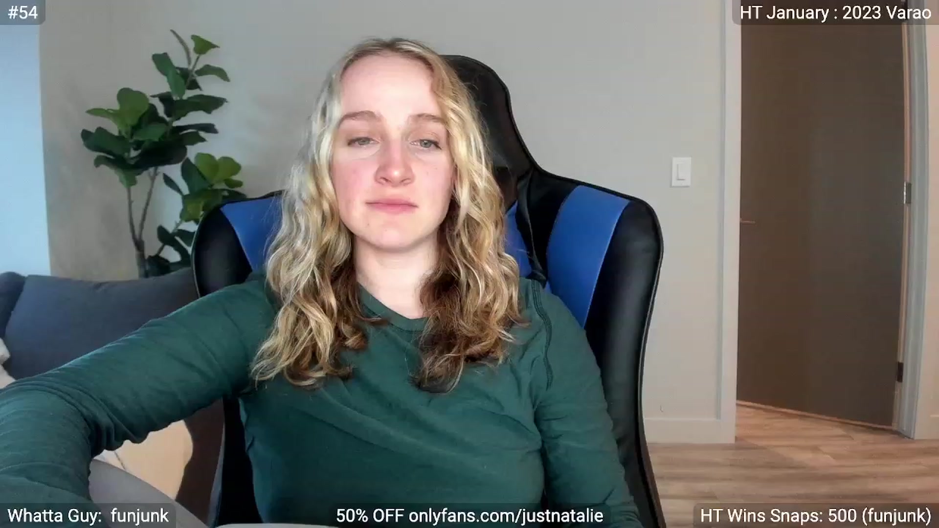 Gallery image thumbnail from JustNatalie's myfreecams stream on, 01/07/2023, 23:02 image 1 of 20