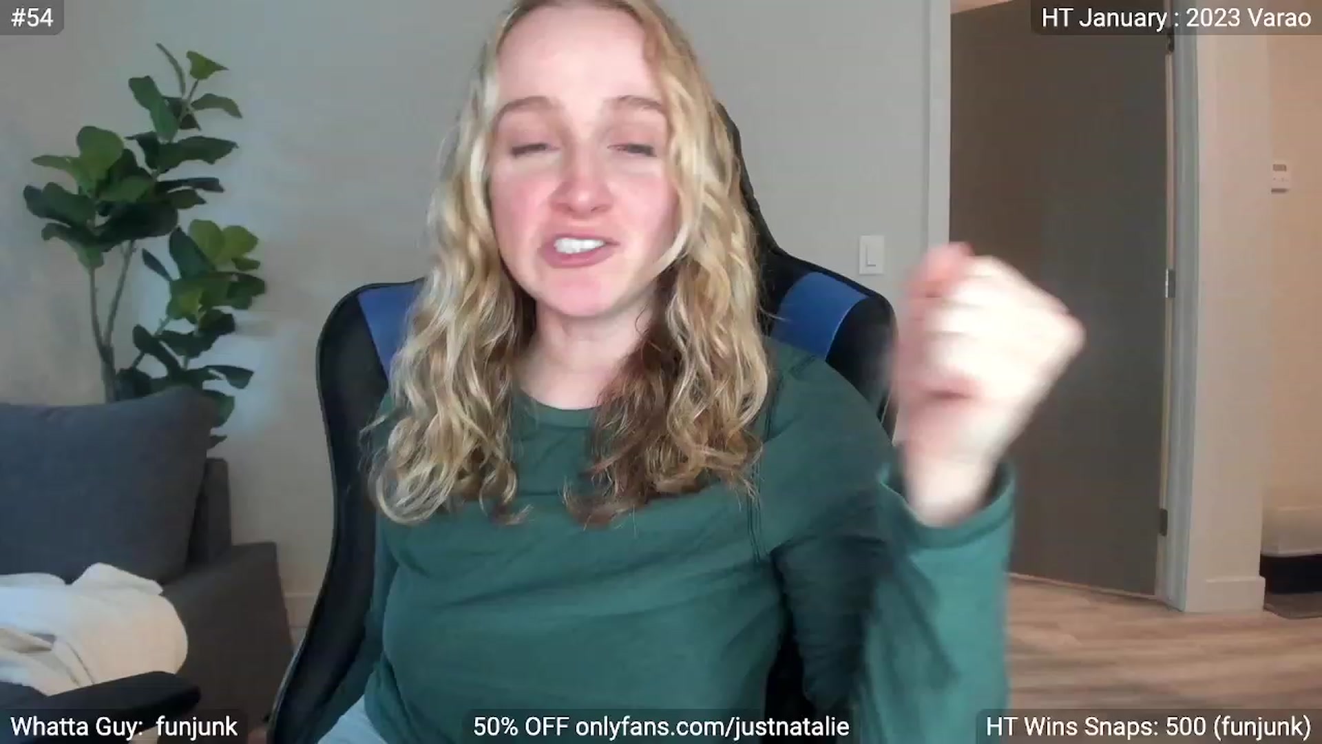 Gallery image thumbnail from JustNatalie's myfreecams stream on, 01/07/2023, 23:02 image 10 of 20