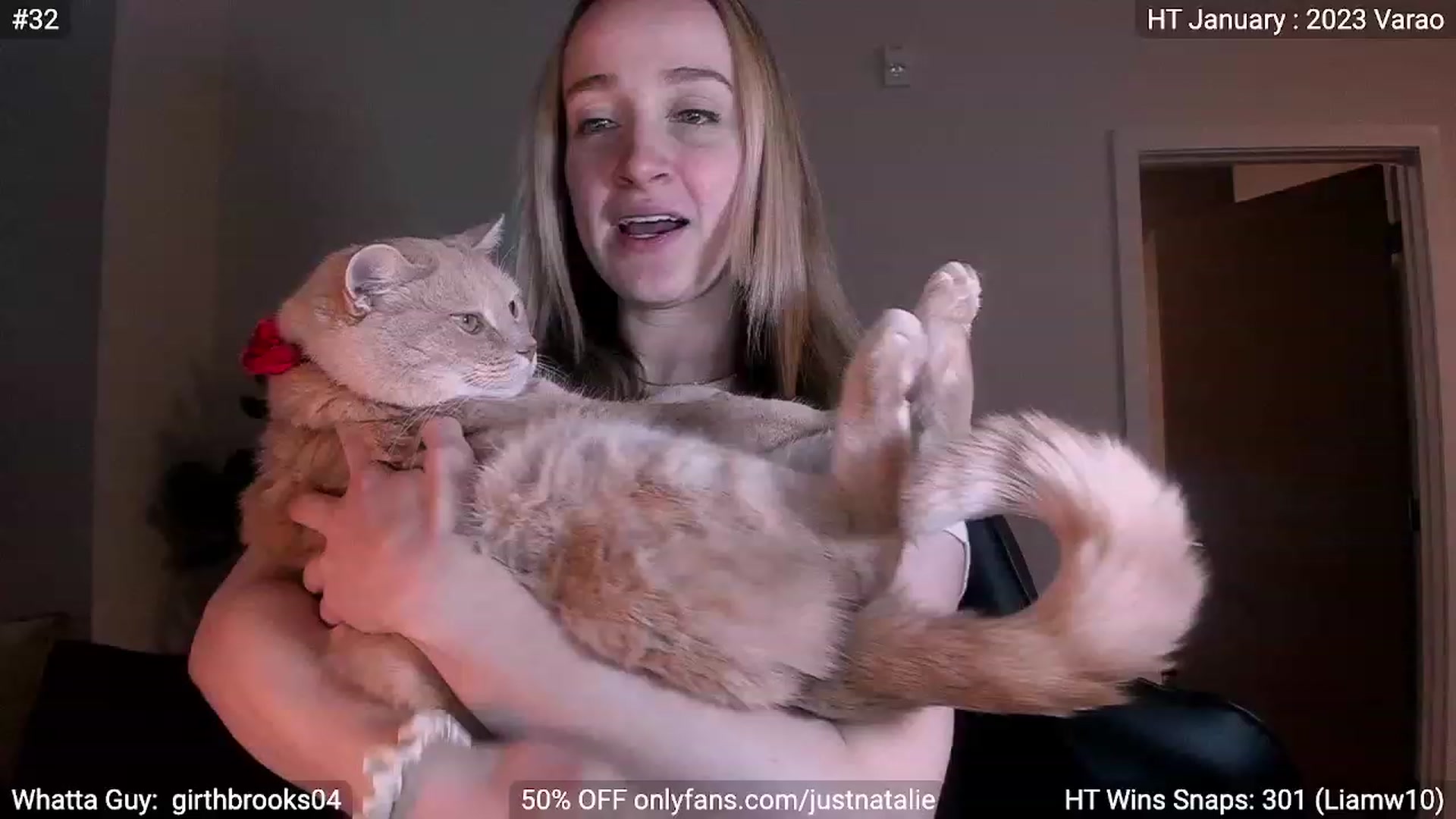 Gallery image thumbnail from JustNatalie's myfreecams stream on, 01/11/2023, 01:12 image 11 of 20