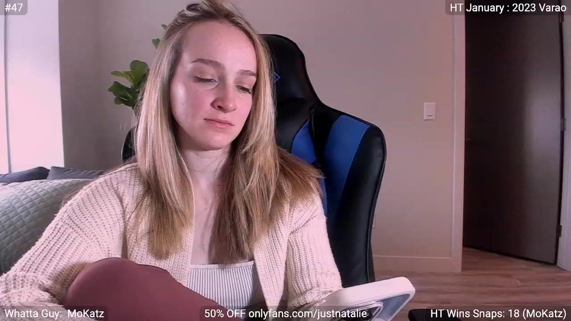 Gallery image thumbnail from JustNatalie's myfreecams stream on, 01/13/2023, 18:05 image 11 of 20