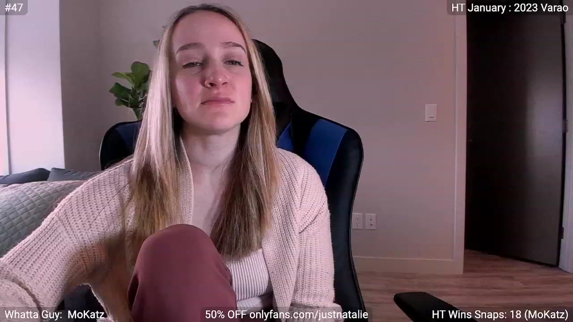 Gallery image thumbnail from JustNatalie's myfreecams stream on, 01/13/2023, 18:05 image 9 of 20