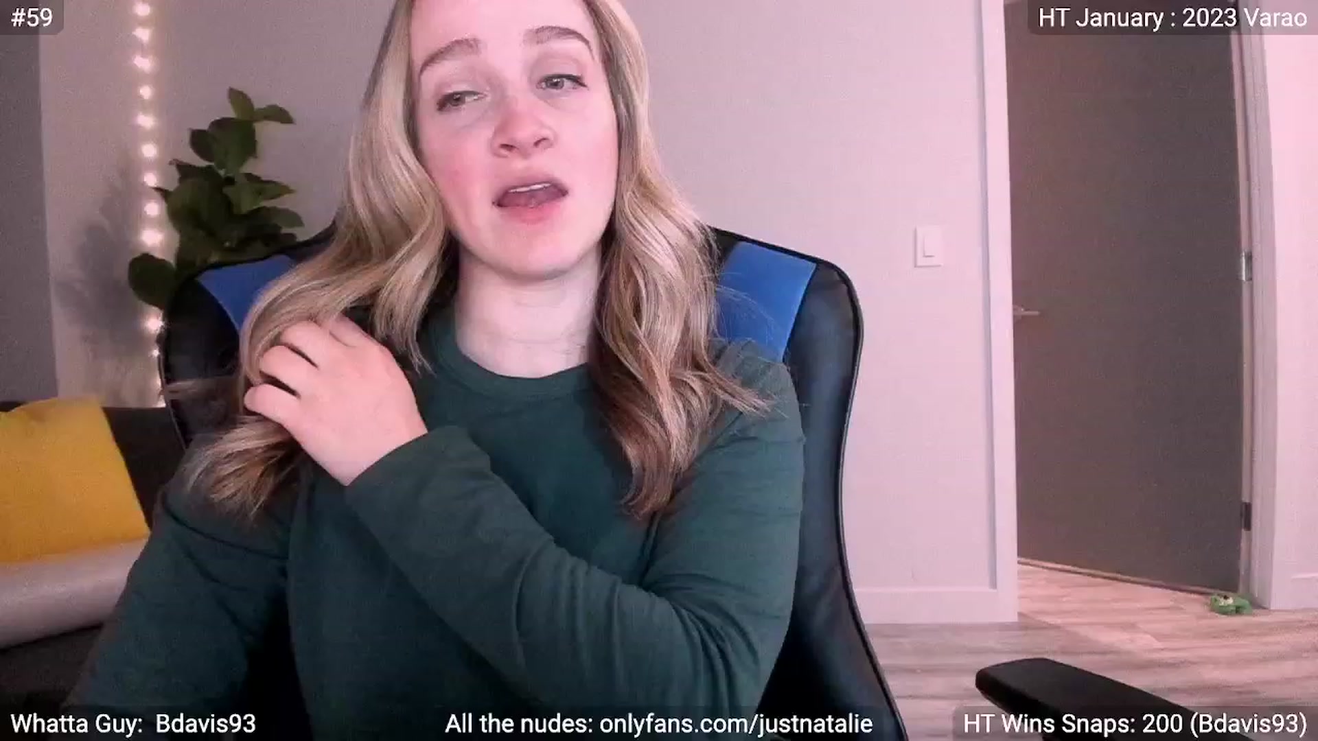 Gallery image thumbnail from JustNatalie's myfreecams stream on, 01/19/2023, 01:22 image 13 of 20