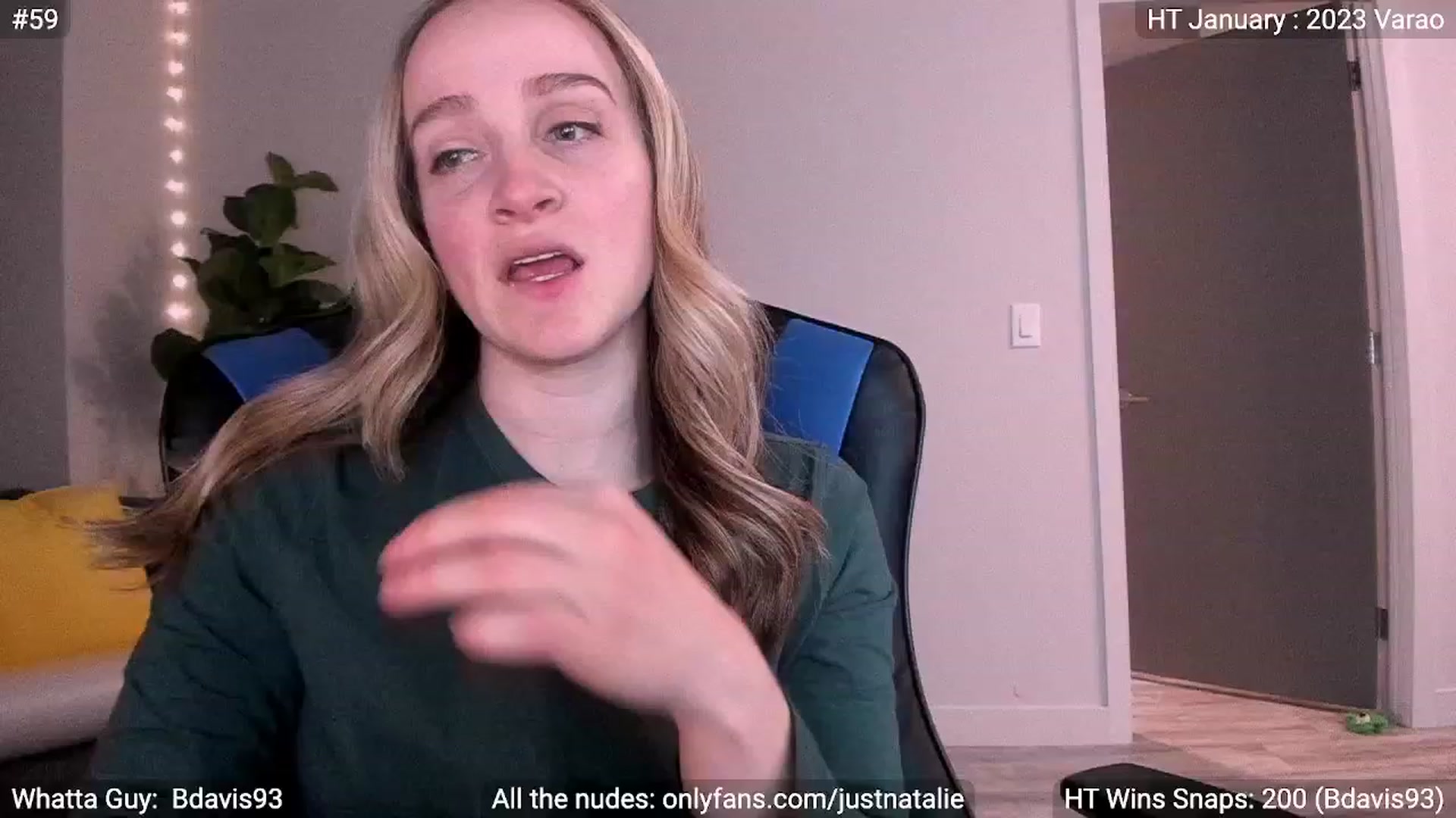 Gallery image thumbnail from JustNatalie's myfreecams stream on, 01/19/2023, 01:22 image 19 of 20