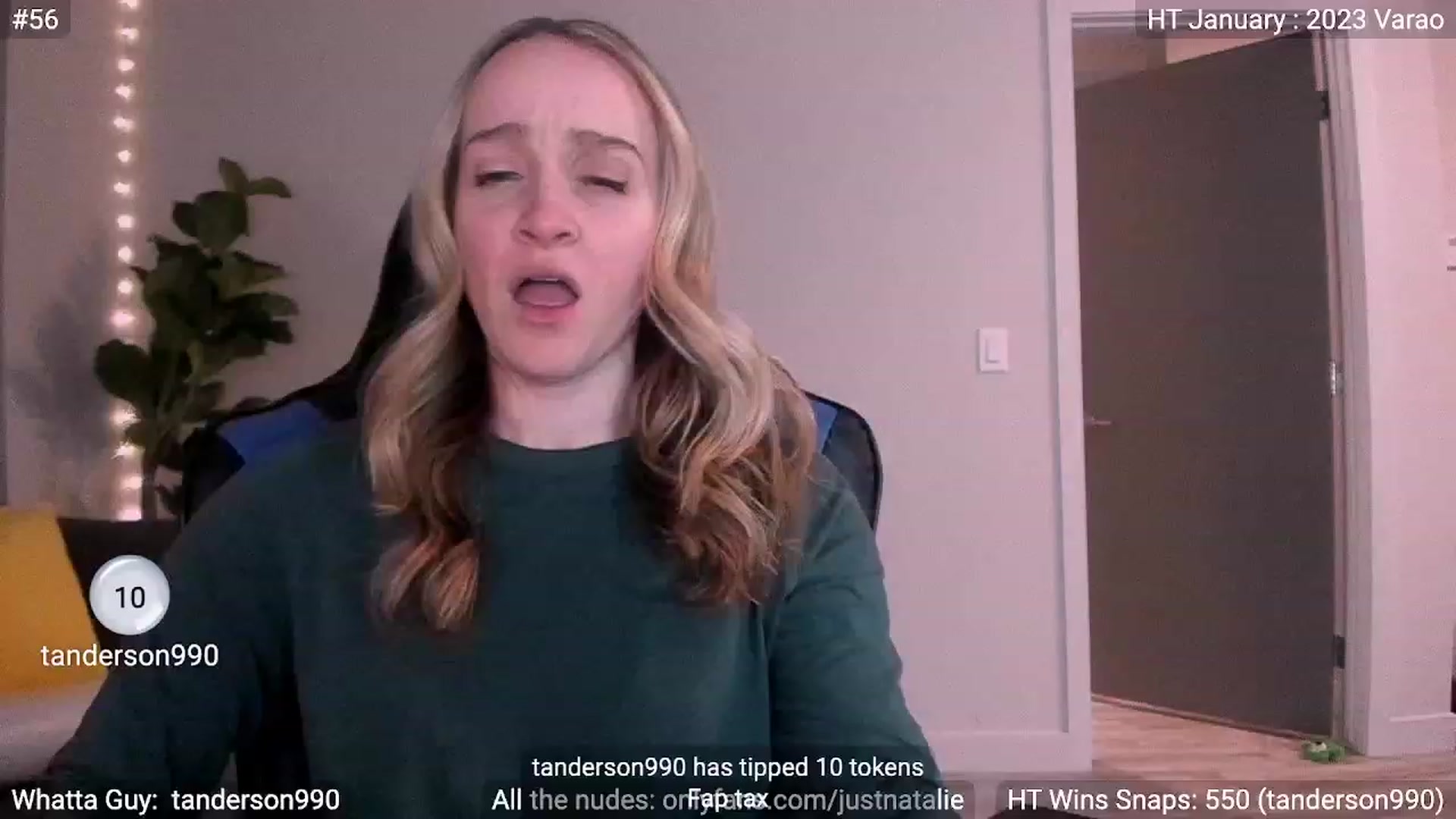 Gallery image thumbnail from JustNatalie's myfreecams stream on, 01/19/2023, 01:56 image 6 of 20
