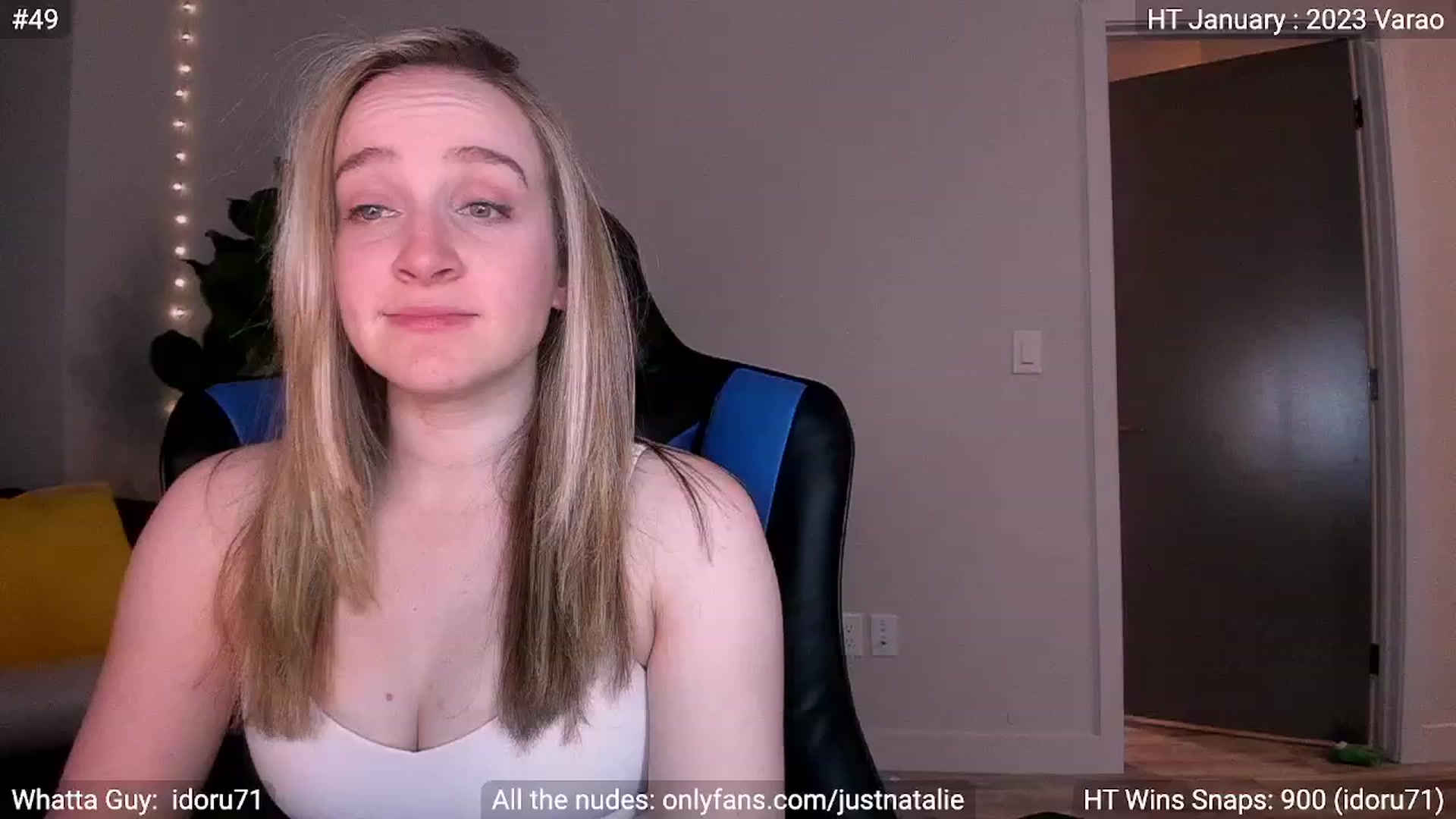 Gallery image thumbnail from JustNatalie's myfreecams stream on, 01/20/2023, 02:24 image 19 of 20