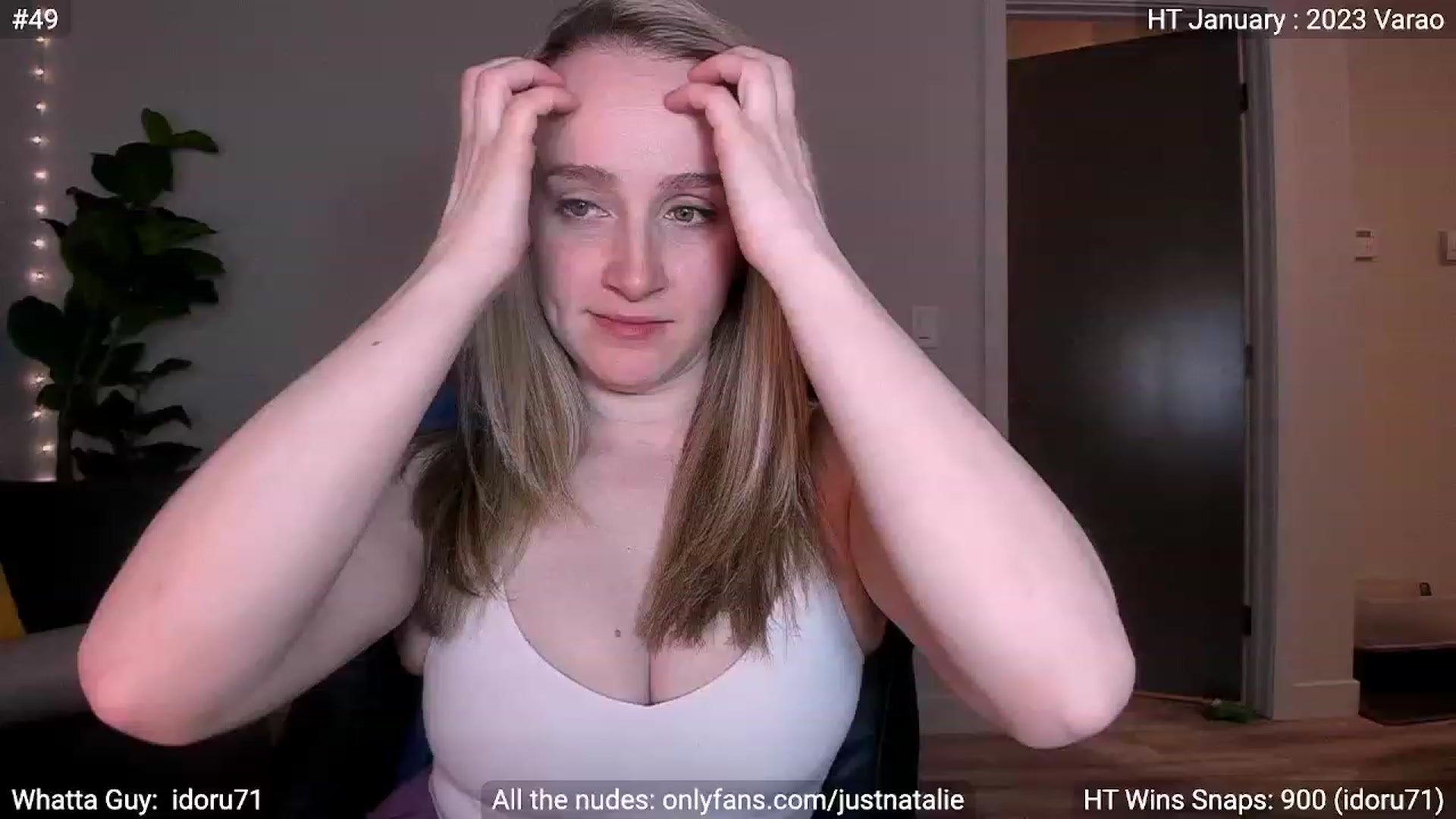 Gallery image thumbnail from JustNatalie's myfreecams stream on, 01/20/2023, 02:43 image 6 of 20