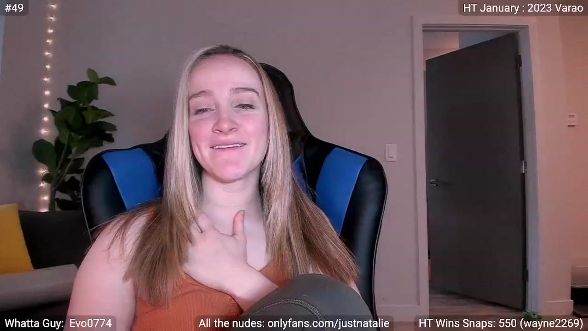 Gallery image thumbnail from JustNatalie's myfreecams stream on, 01/20/2023, 18:37 image 4 of 20