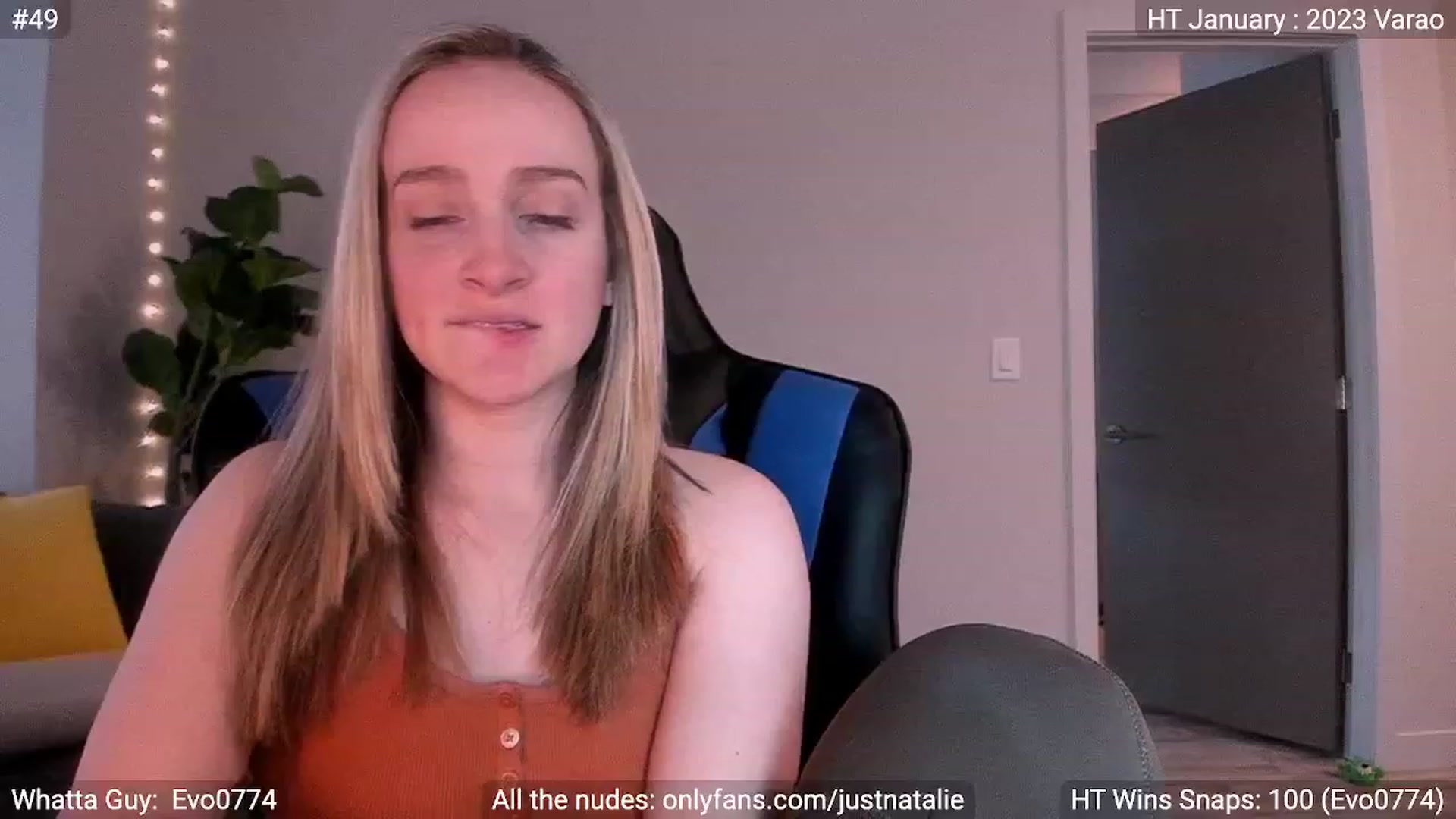Gallery image thumbnail from JustNatalie's myfreecams stream on, 01/20/2023, 18:37 image 1 of 20