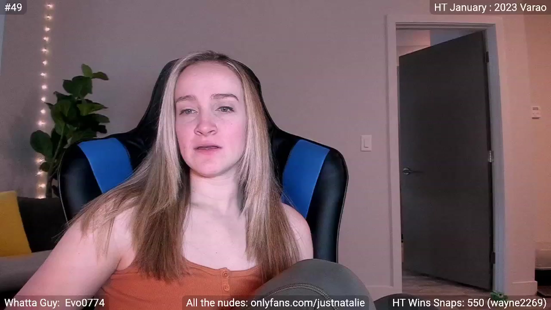 Gallery image thumbnail from JustNatalie's myfreecams stream on, 01/20/2023, 18:37 image 5 of 20