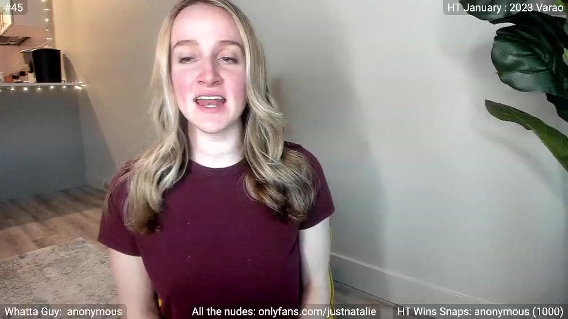 Gallery image thumbnail from JustNatalie's myfreecams stream on, 01/23/2023, 24:31 image 4 of 20
