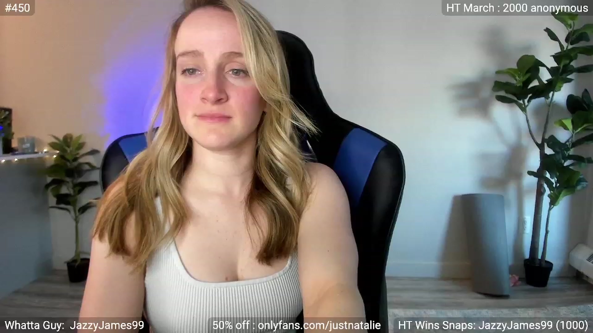 Gallery image thumbnail from JustNatalie's myfreecams stream on, 03/05/2023, 23:58 image 19 of 20