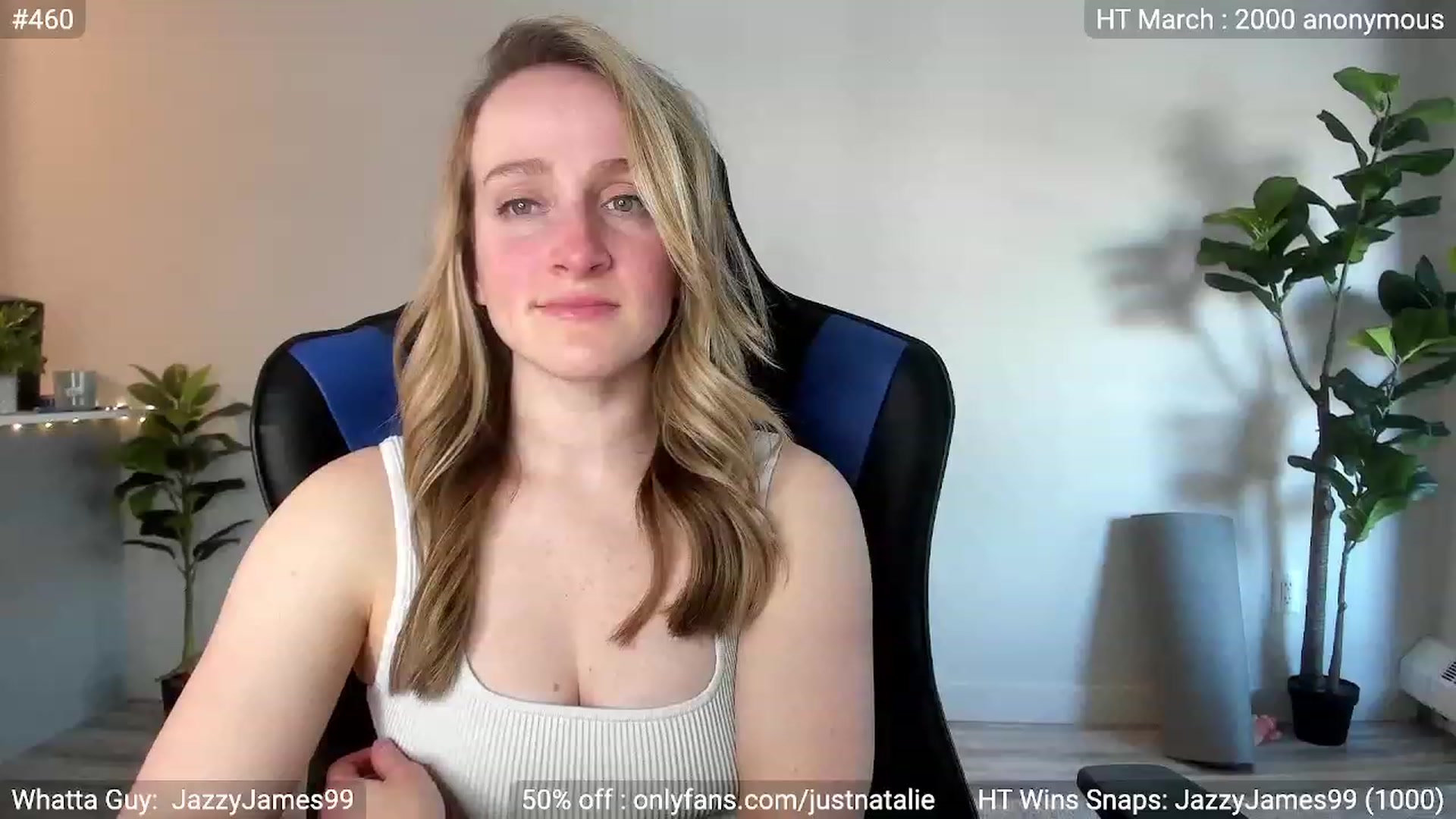 Gallery image thumbnail from JustNatalie's myfreecams stream on, 03/05/2023, 23:58 image 3 of 20