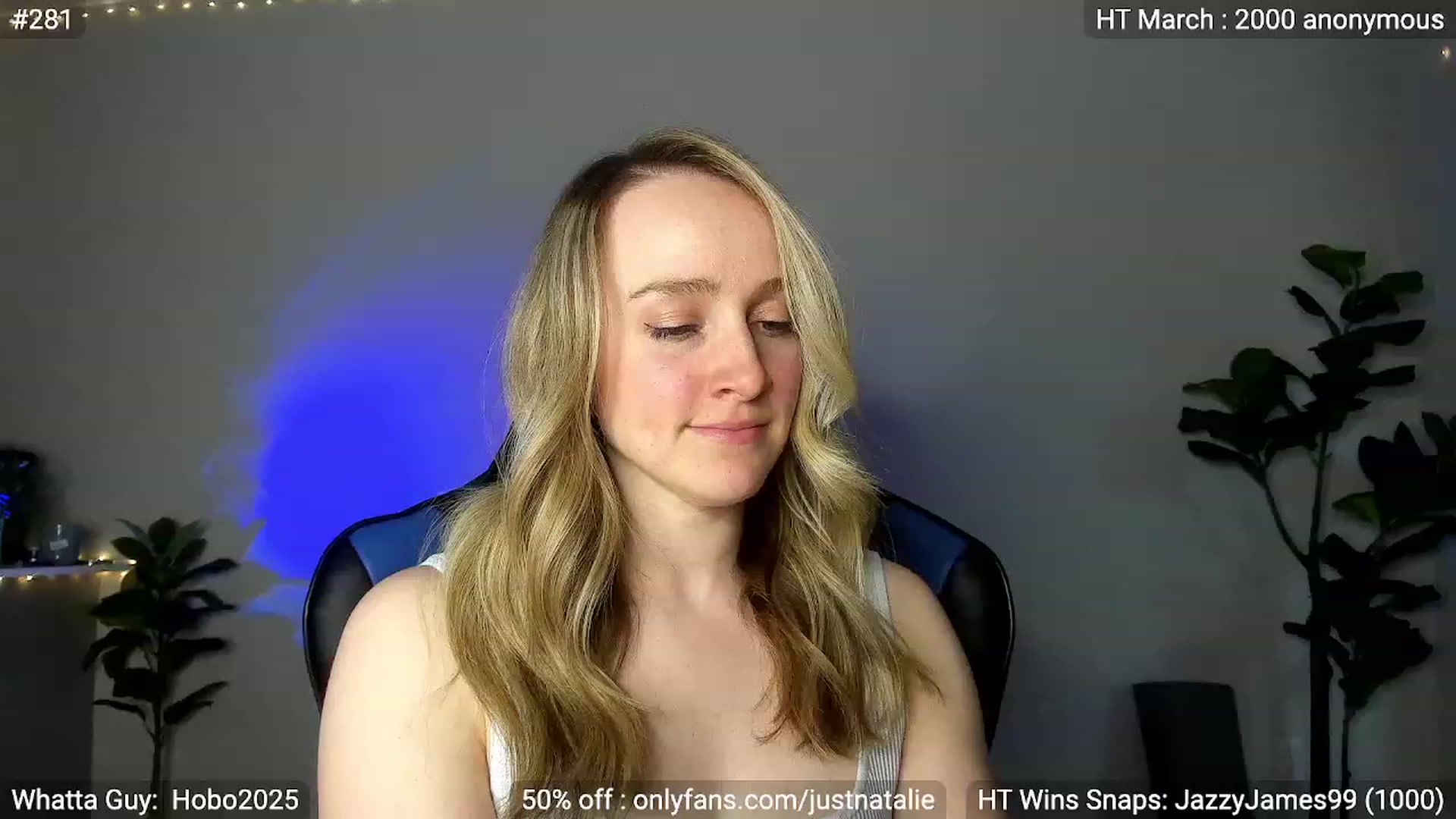 Gallery image thumbnail from JustNatalie's myfreecams stream on, 03/06/2023, 01:15 image 10 of 20
