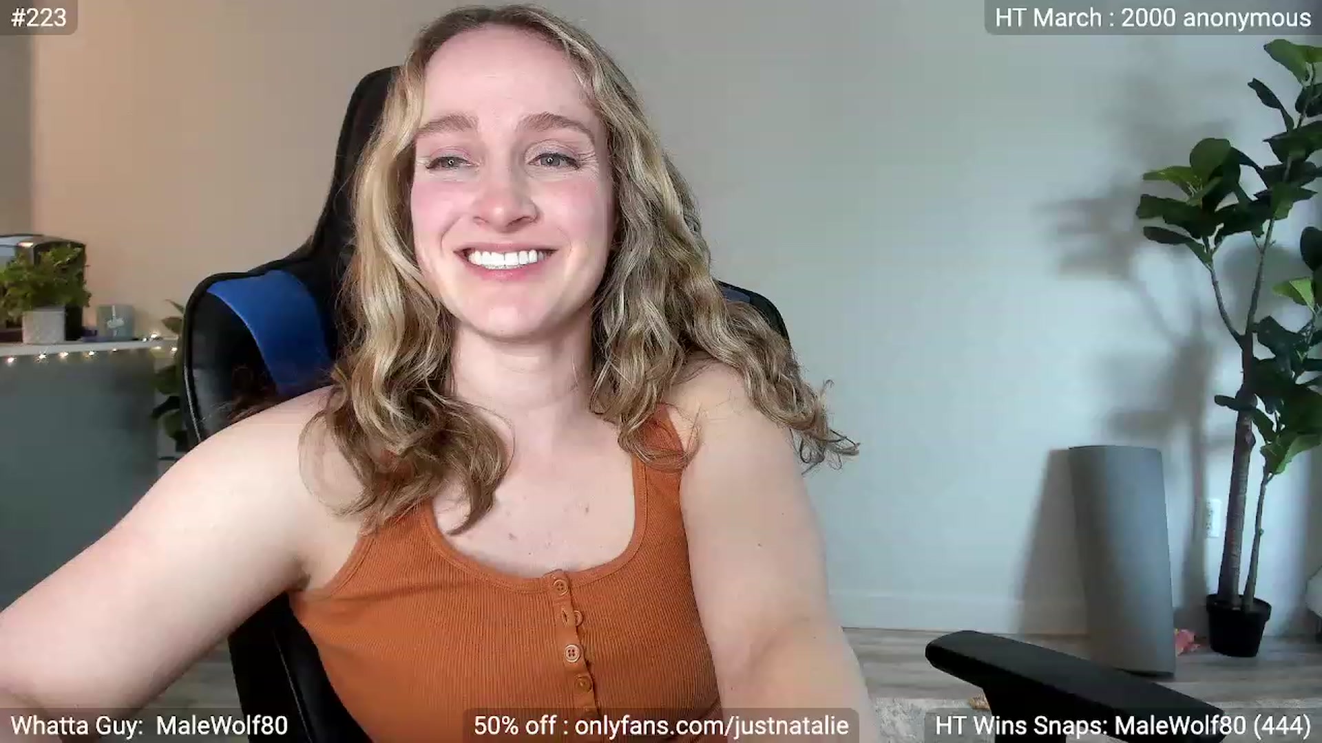 Gallery image thumbnail from JustNatalie's myfreecams stream on, 03/07/2023, 01:06 image 6 of 20