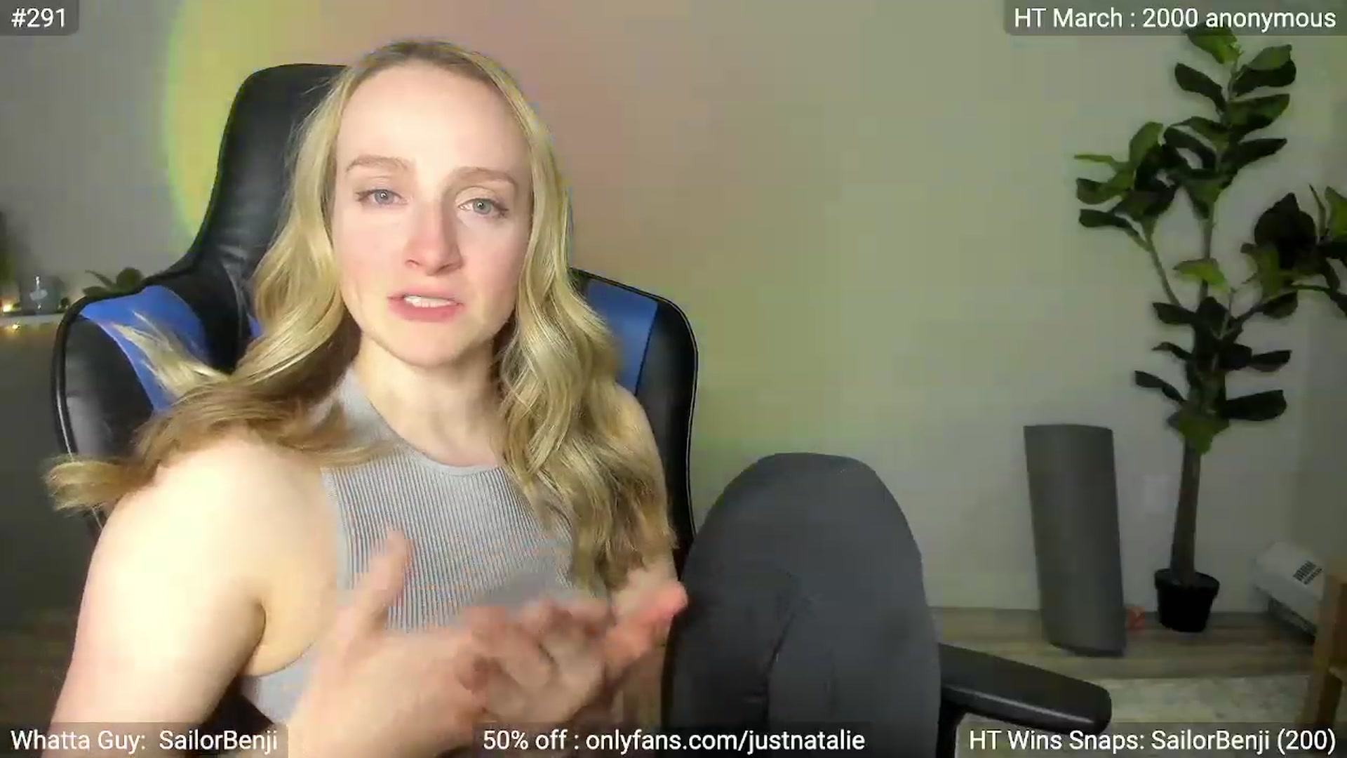 Gallery image thumbnail from JustNatalie's myfreecams stream on, 03/10/2023, 01:31 image 20 of 20