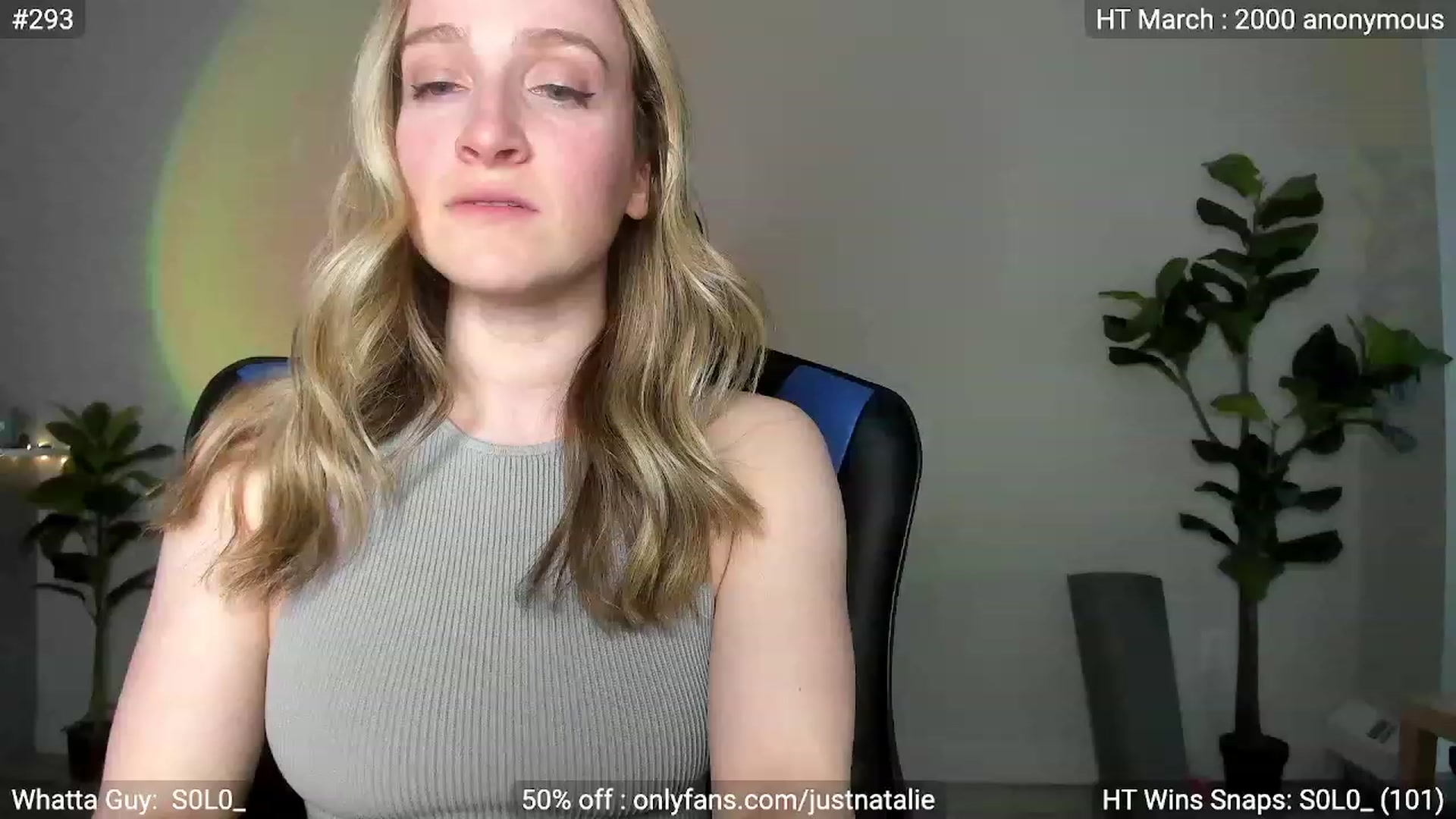 Gallery image thumbnail from JustNatalie's myfreecams stream on, 03/10/2023, 01:31 image 5 of 20