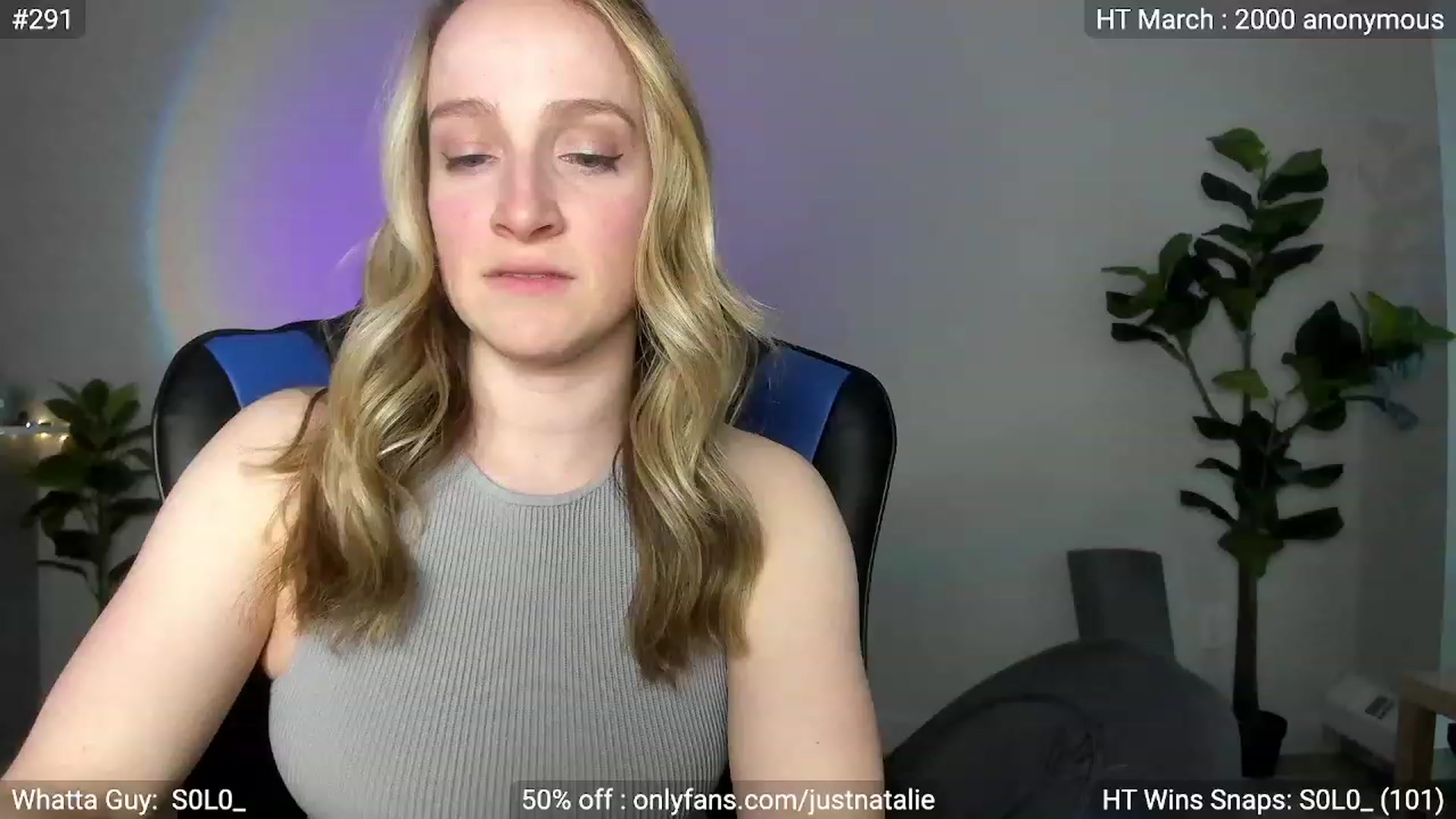Gallery image thumbnail from JustNatalie's myfreecams stream on, 03/10/2023, 01:31 image 3 of 20