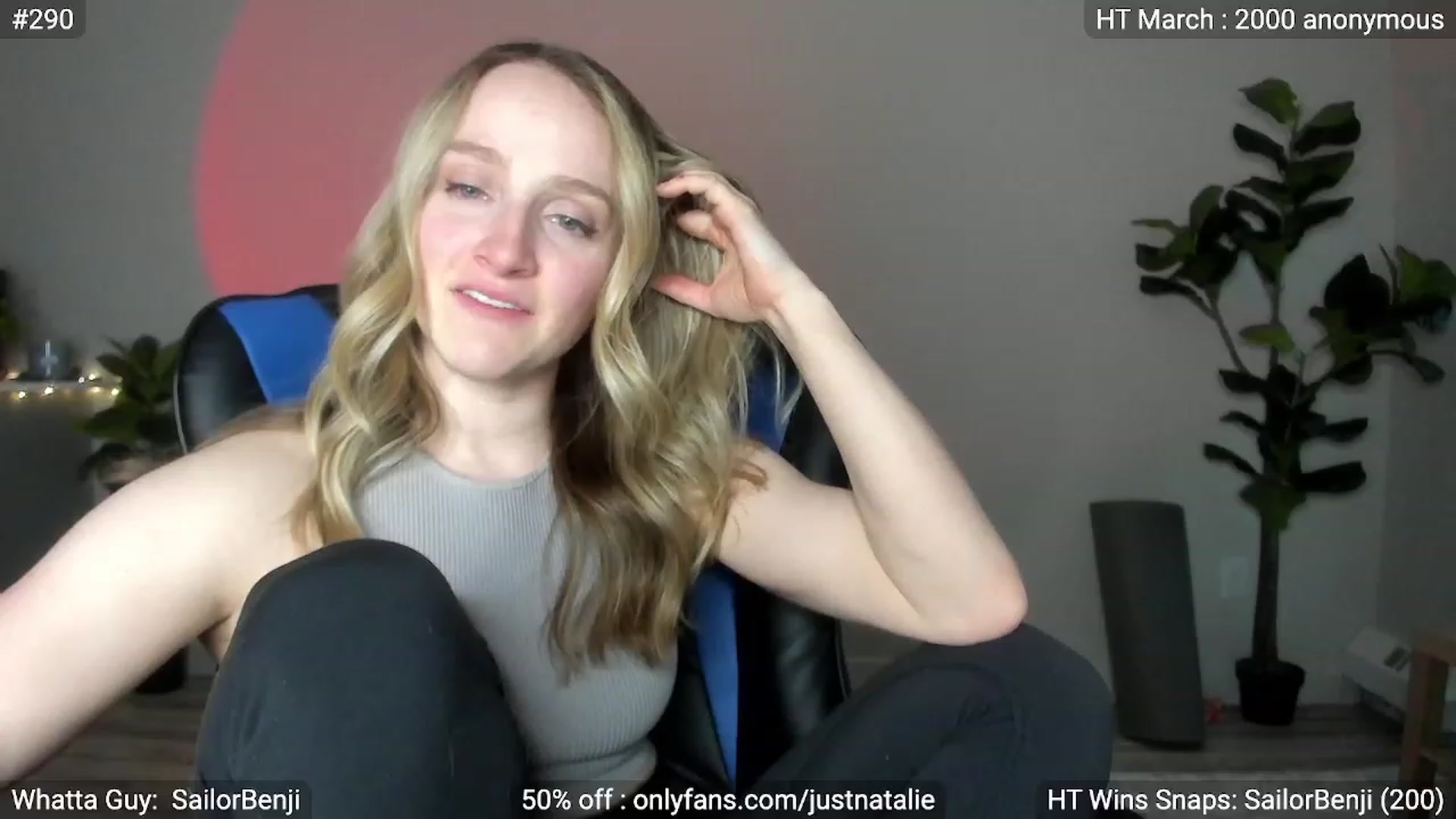 Gallery image thumbnail from JustNatalie's myfreecams stream on, 03/10/2023, 01:31 image 14 of 20