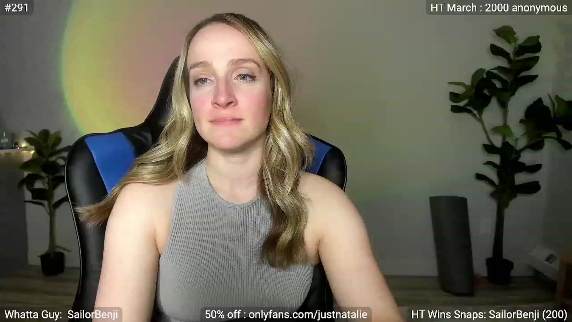 Gallery image thumbnail from JustNatalie's myfreecams stream on, 03/10/2023, 01:45 image 20 of 20