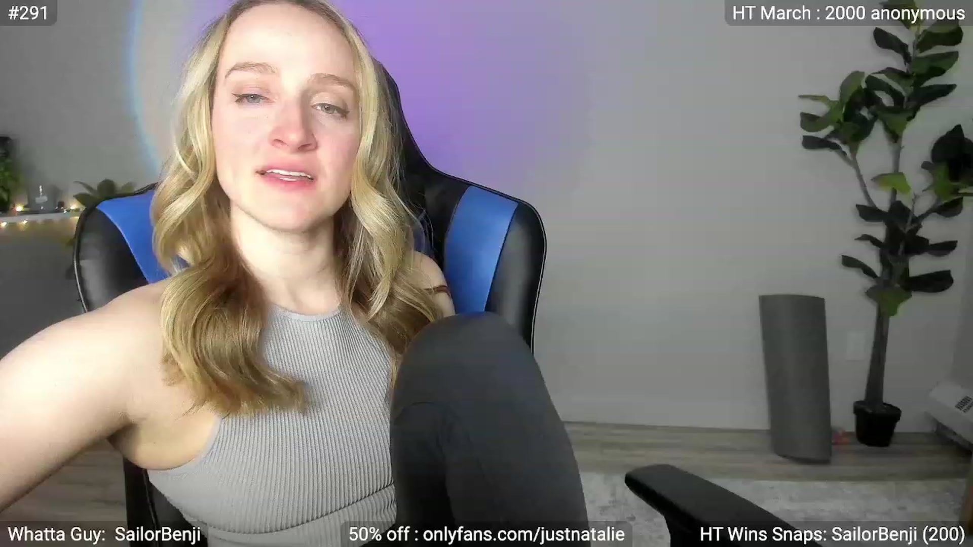 Gallery image thumbnail from JustNatalie's myfreecams stream on, 03/10/2023, 01:45 image 3 of 20