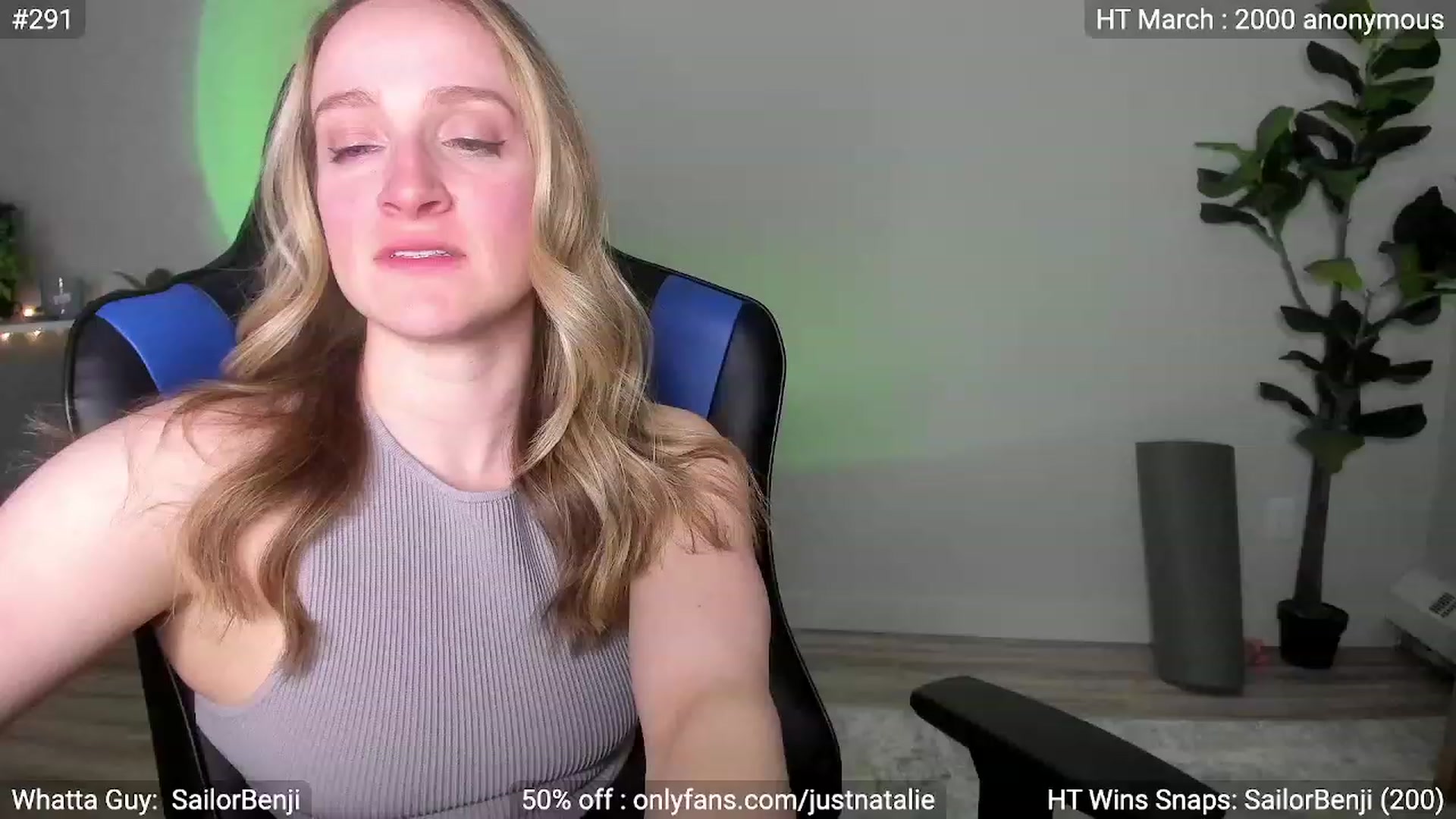 Gallery image thumbnail from JustNatalie's myfreecams stream on, 03/10/2023, 01:45 image 6 of 20