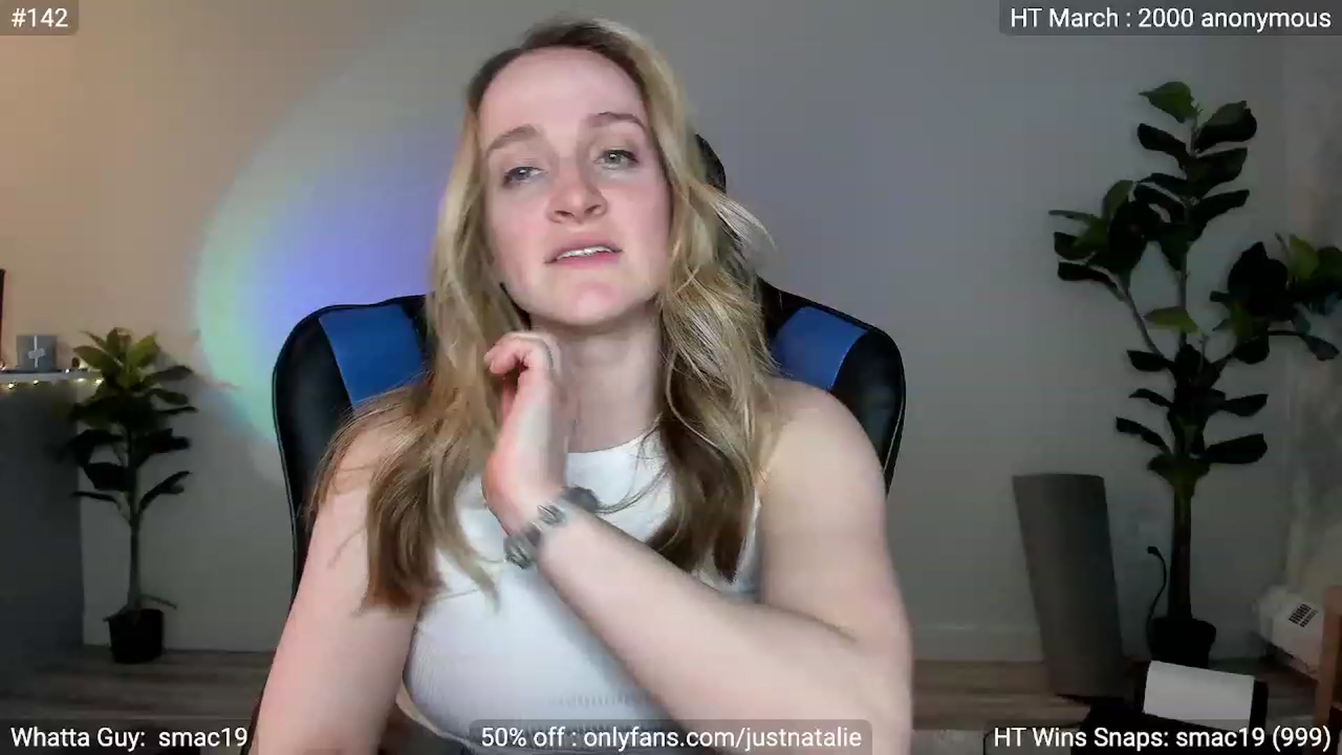 Gallery image thumbnail from JustNatalie's myfreecams stream on, 03/17/2023, 01:09 image 13 of 20