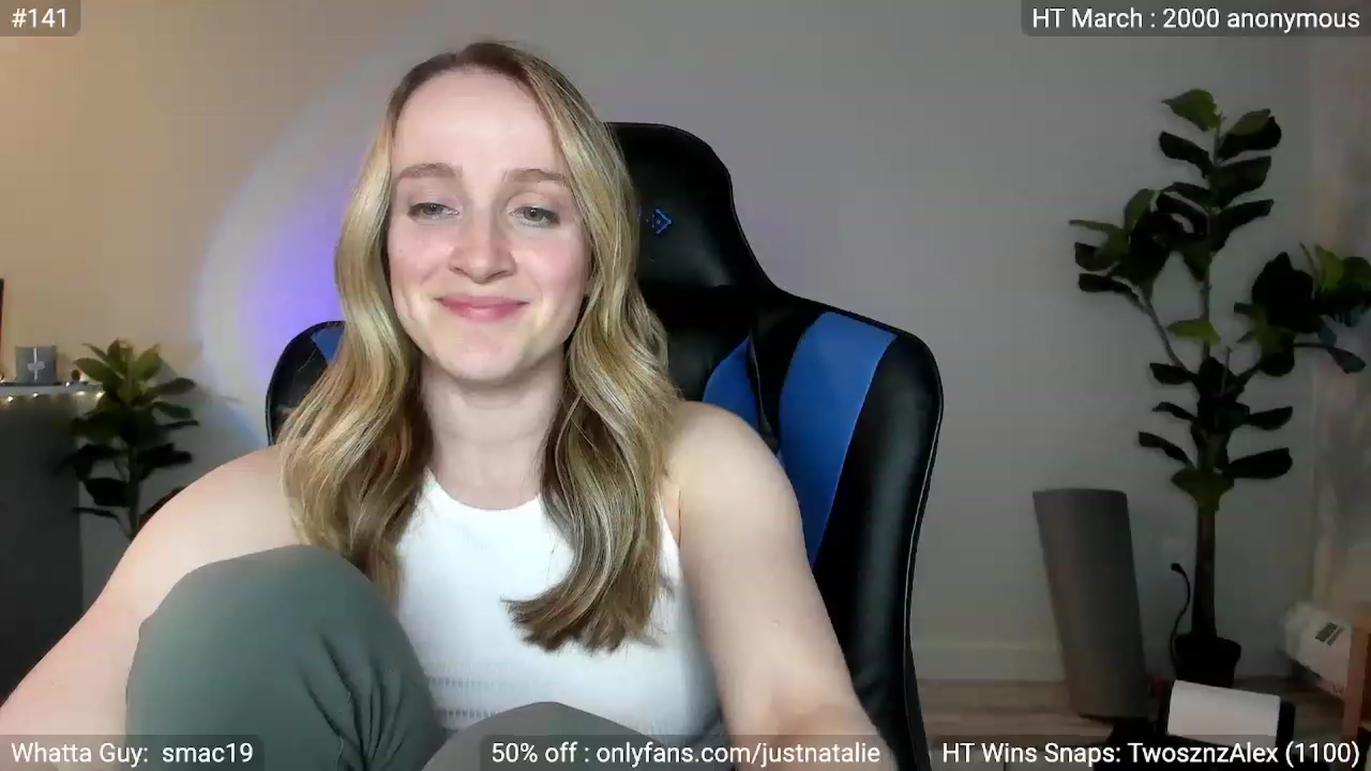 Gallery image thumbnail from JustNatalie's myfreecams stream on, 03/17/2023, 01:09 image 17 of 20