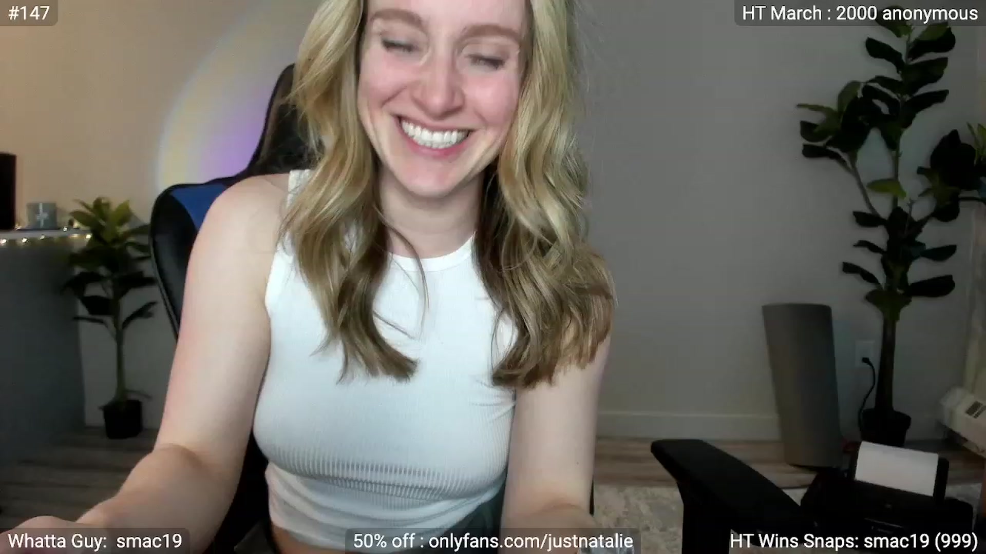 Gallery image thumbnail from JustNatalie's myfreecams stream on, 03/17/2023, 01:09 image 6 of 20