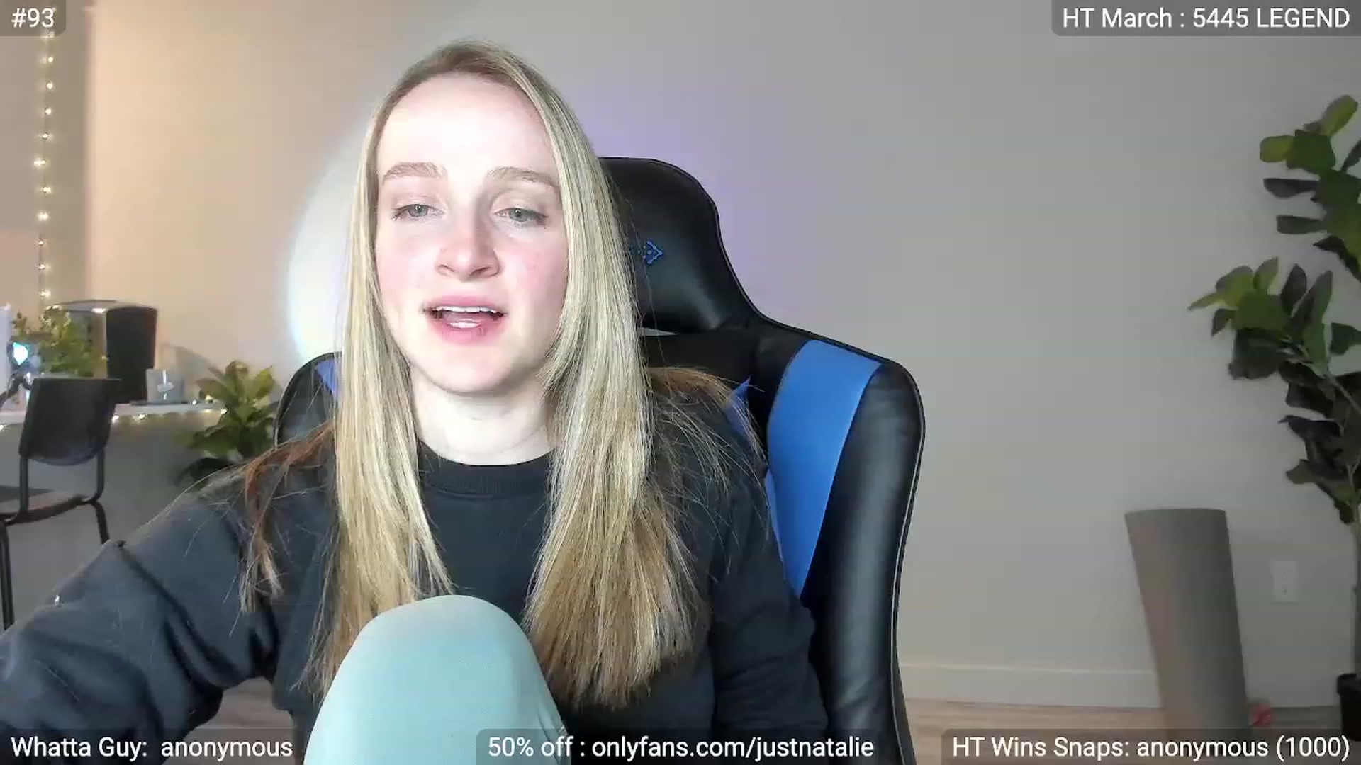 Gallery image thumbnail from JustNatalie's myfreecams stream on, 03/22/2023, 01:55 image 5 of 20