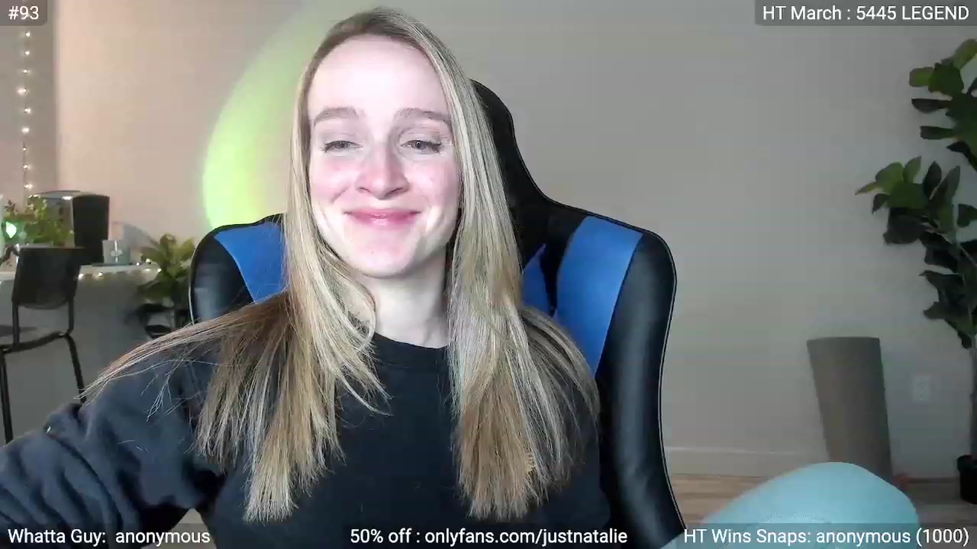 Gallery image thumbnail from JustNatalie's myfreecams stream on, 03/22/2023, 01:55 image 2 of 20