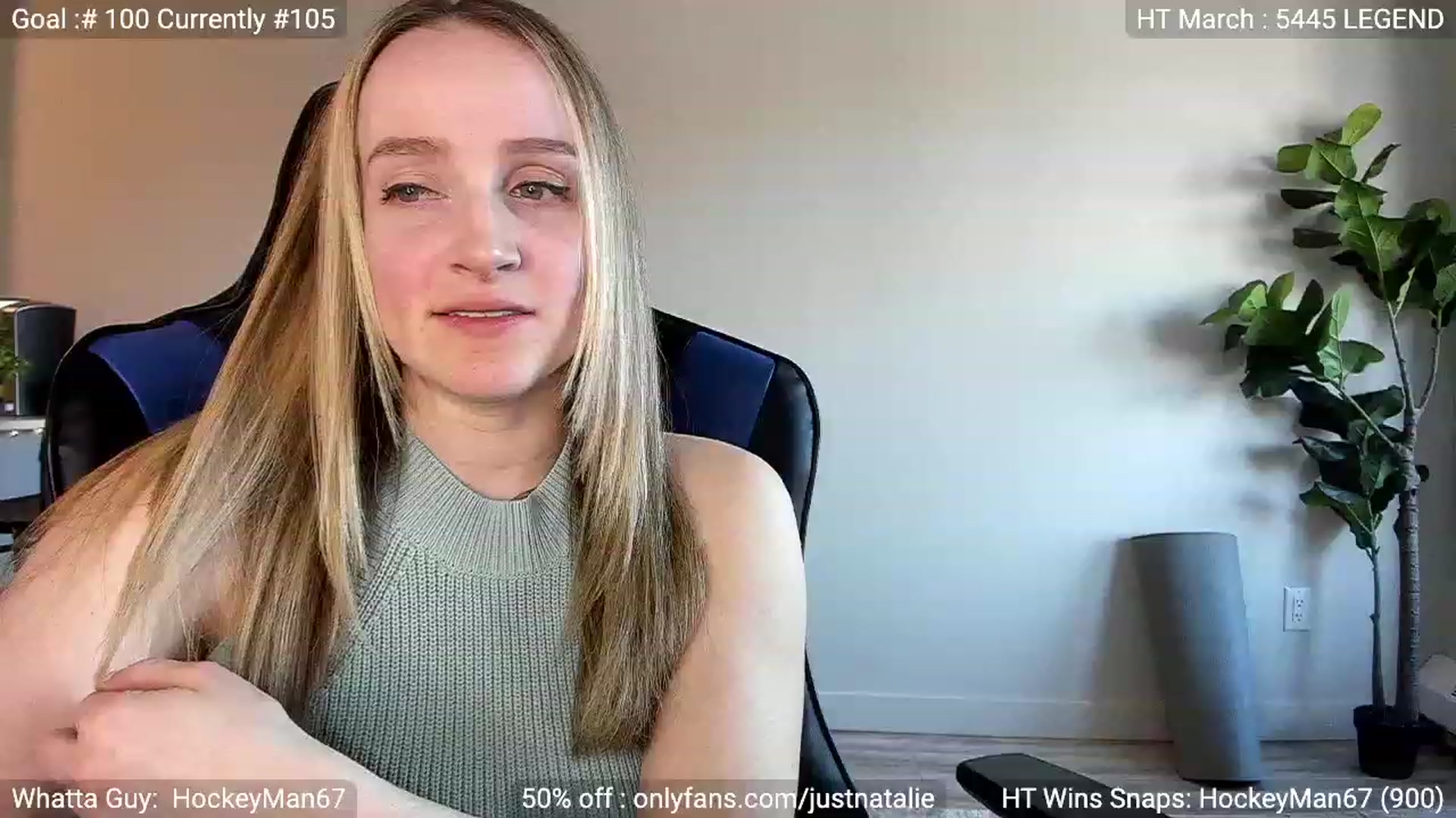 Gallery image thumbnail from JustNatalie's myfreecams stream on, 03/28/2023, 23:41 image 3 of 20