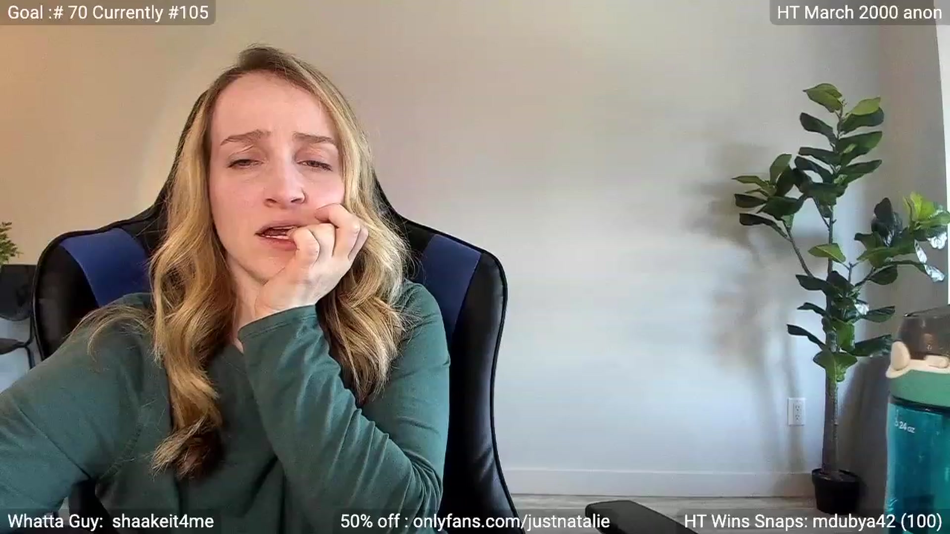 Gallery image thumbnail from JustNatalie's myfreecams stream on, 04/09/2023, 17:52 image 18 of 20