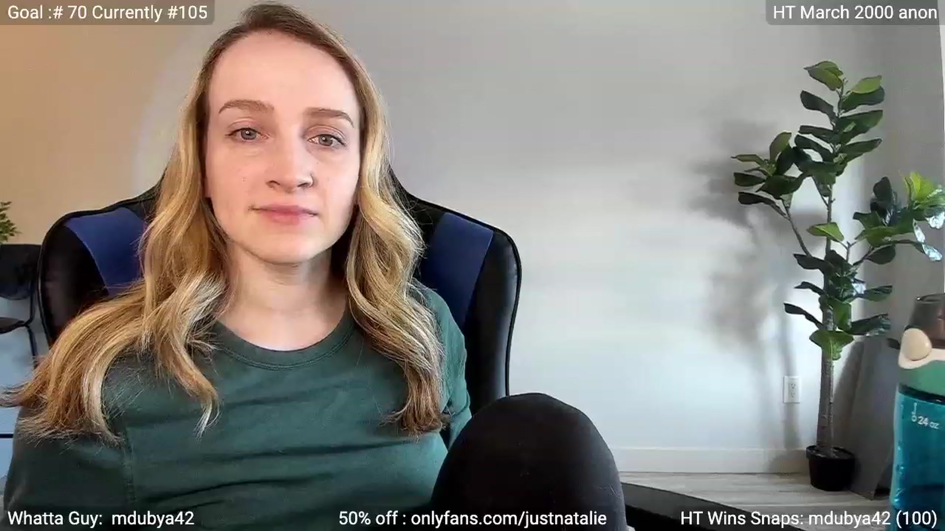 Gallery image thumbnail from JustNatalie's myfreecams stream on, 04/09/2023, 17:52 image 11 of 20