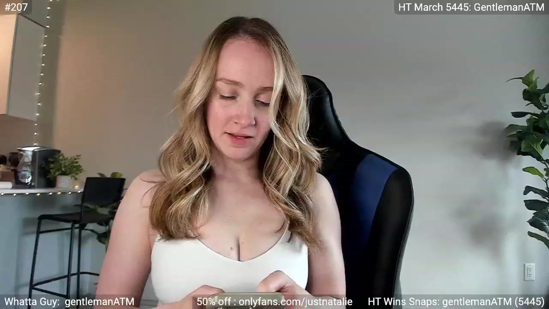 Gallery image thumbnail from JustNatalie's myfreecams stream on, 04/21/2023, 17:48 image 1 of 20
